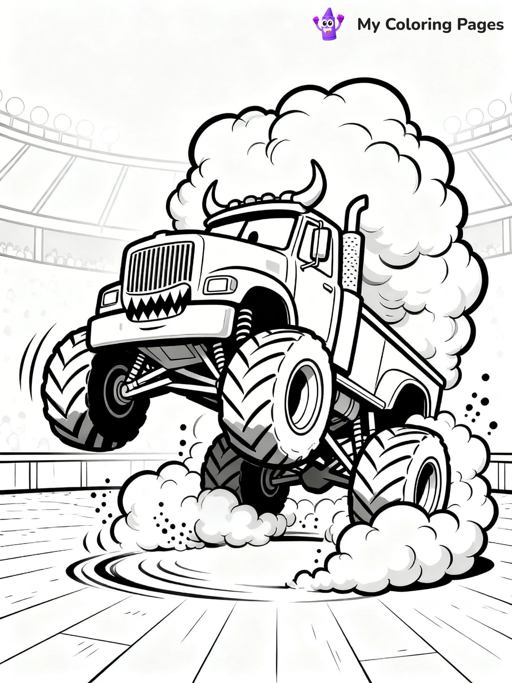 El Toro Loco Coloring Pages - 16
