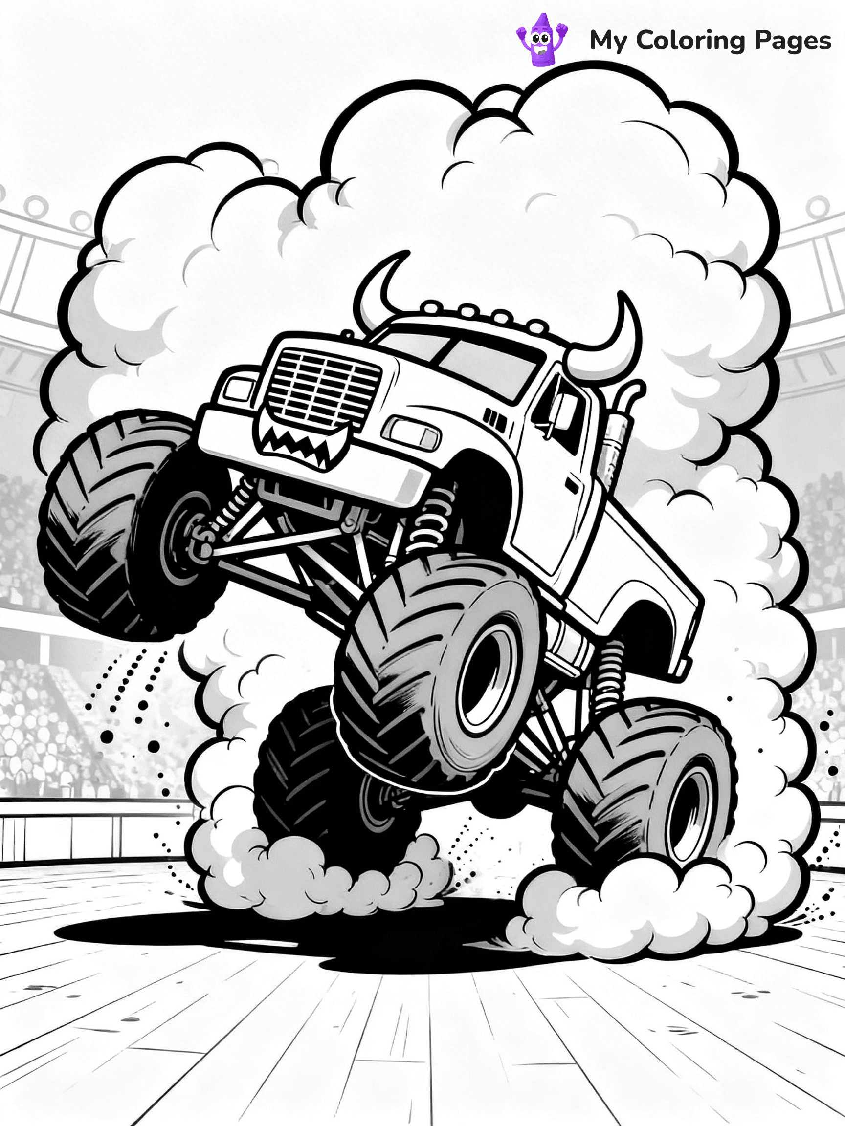 El Toro Loco Coloring Pages - 14