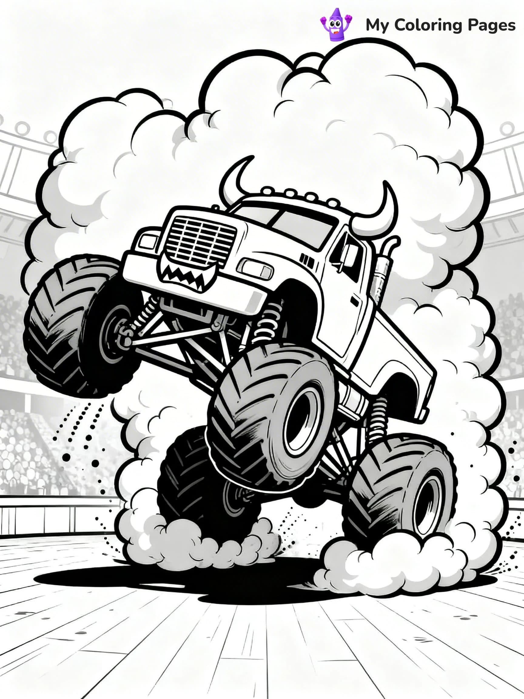 El Toro Loco Coloring Pages - 14
