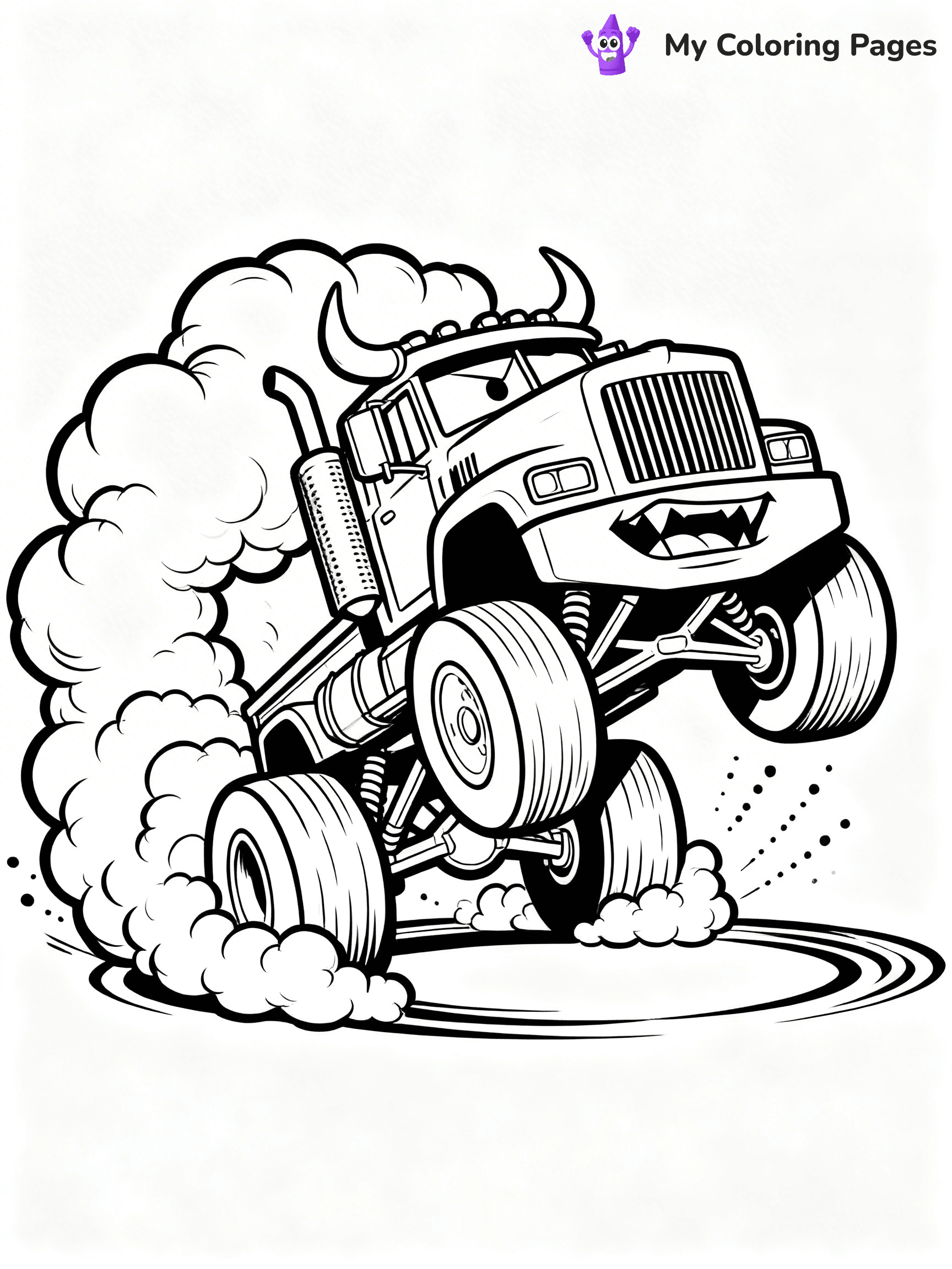El Toro Loco Coloring Pages - 13