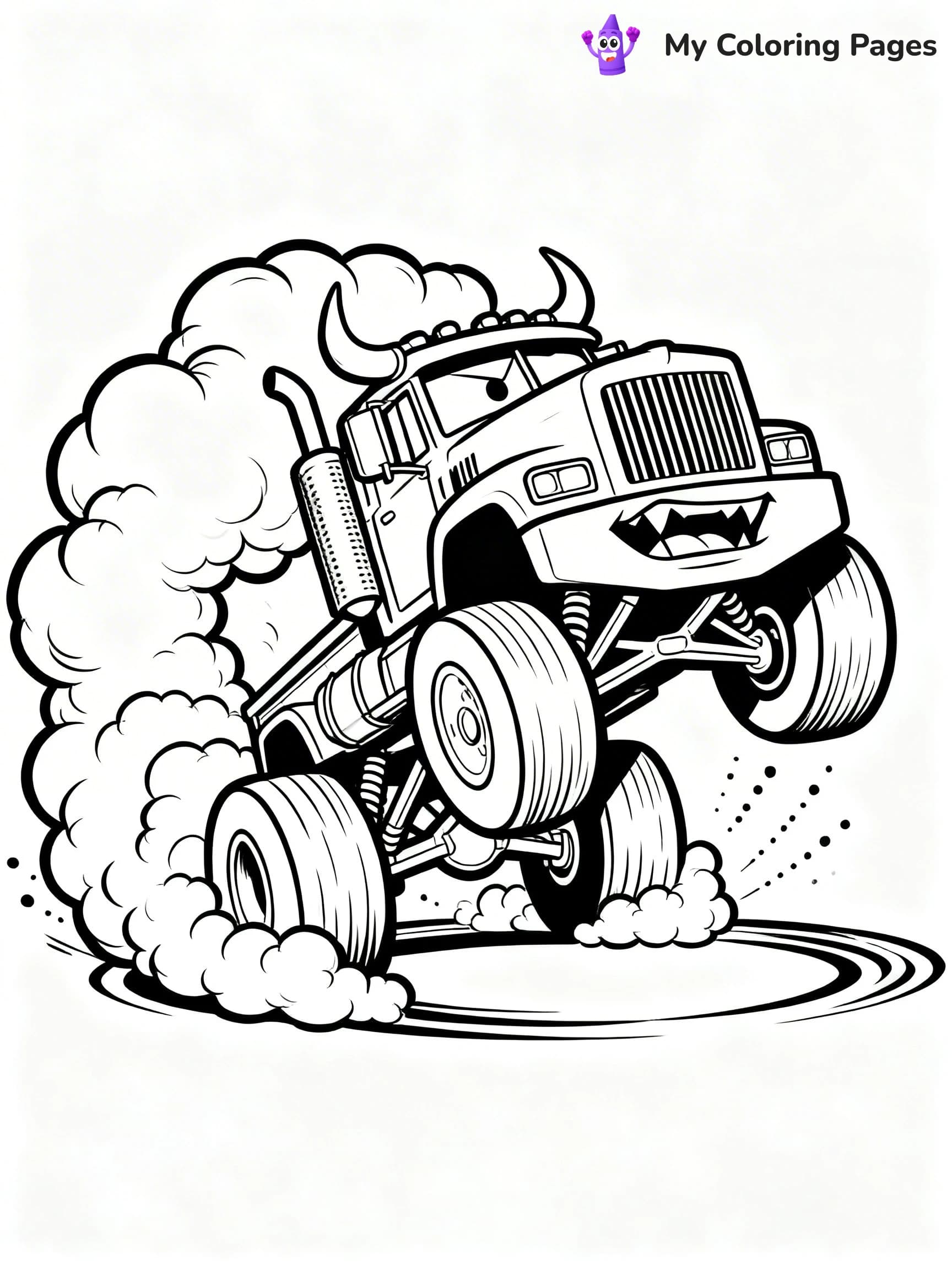 El Toro Loco Coloring Pages - 13