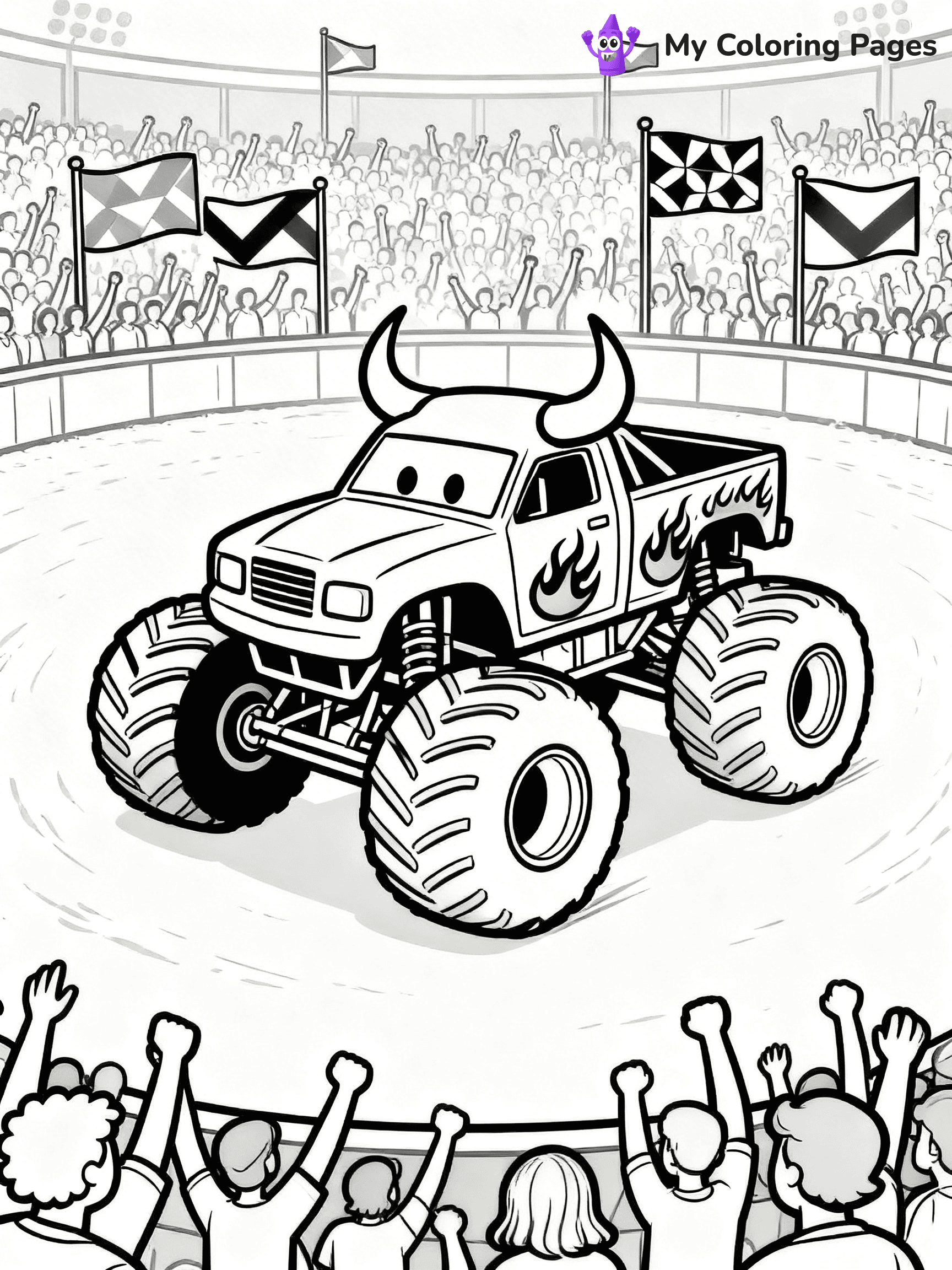 El Toro Loco Coloring Pages - 8