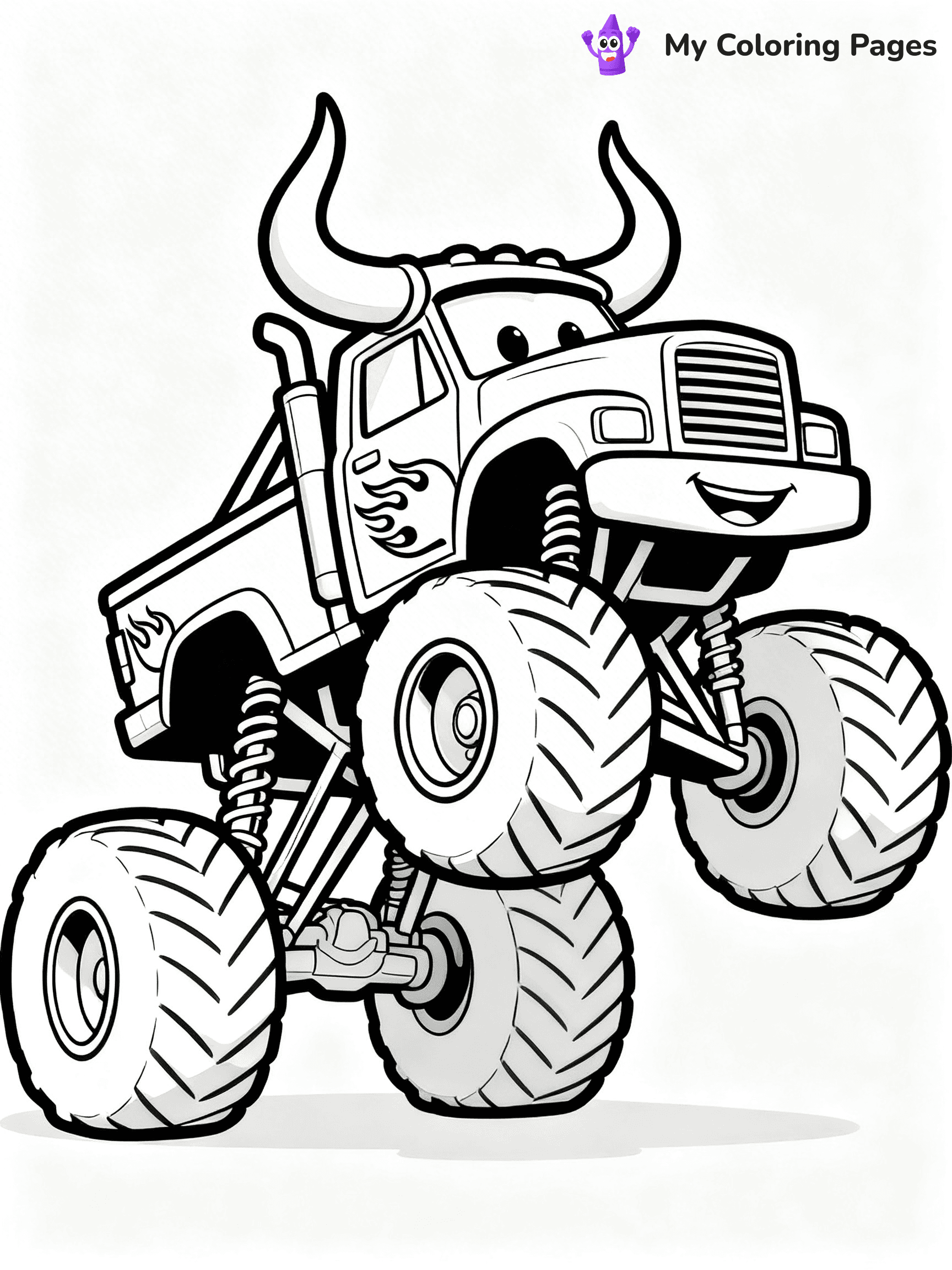 El Toro Loco Coloring Pages - 6