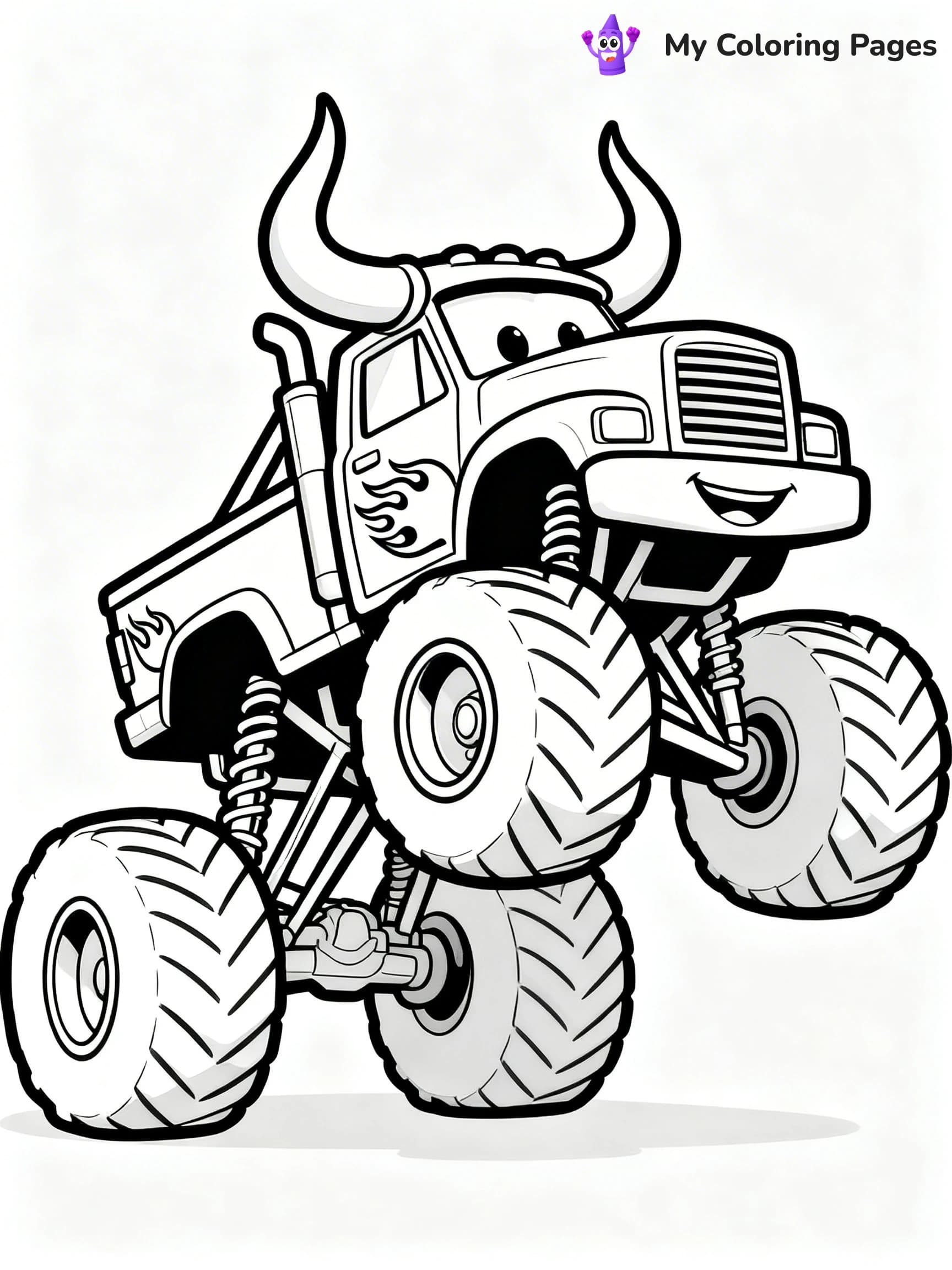 El Toro Loco Coloring Pages - 6