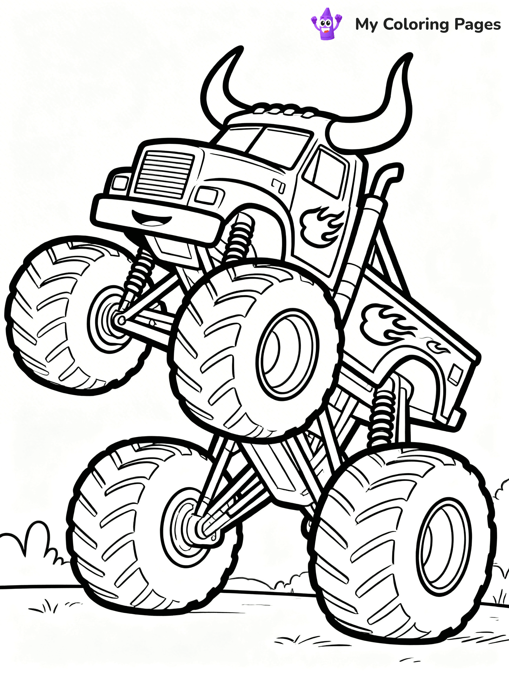 El Toro Loco Coloring Pages - 5