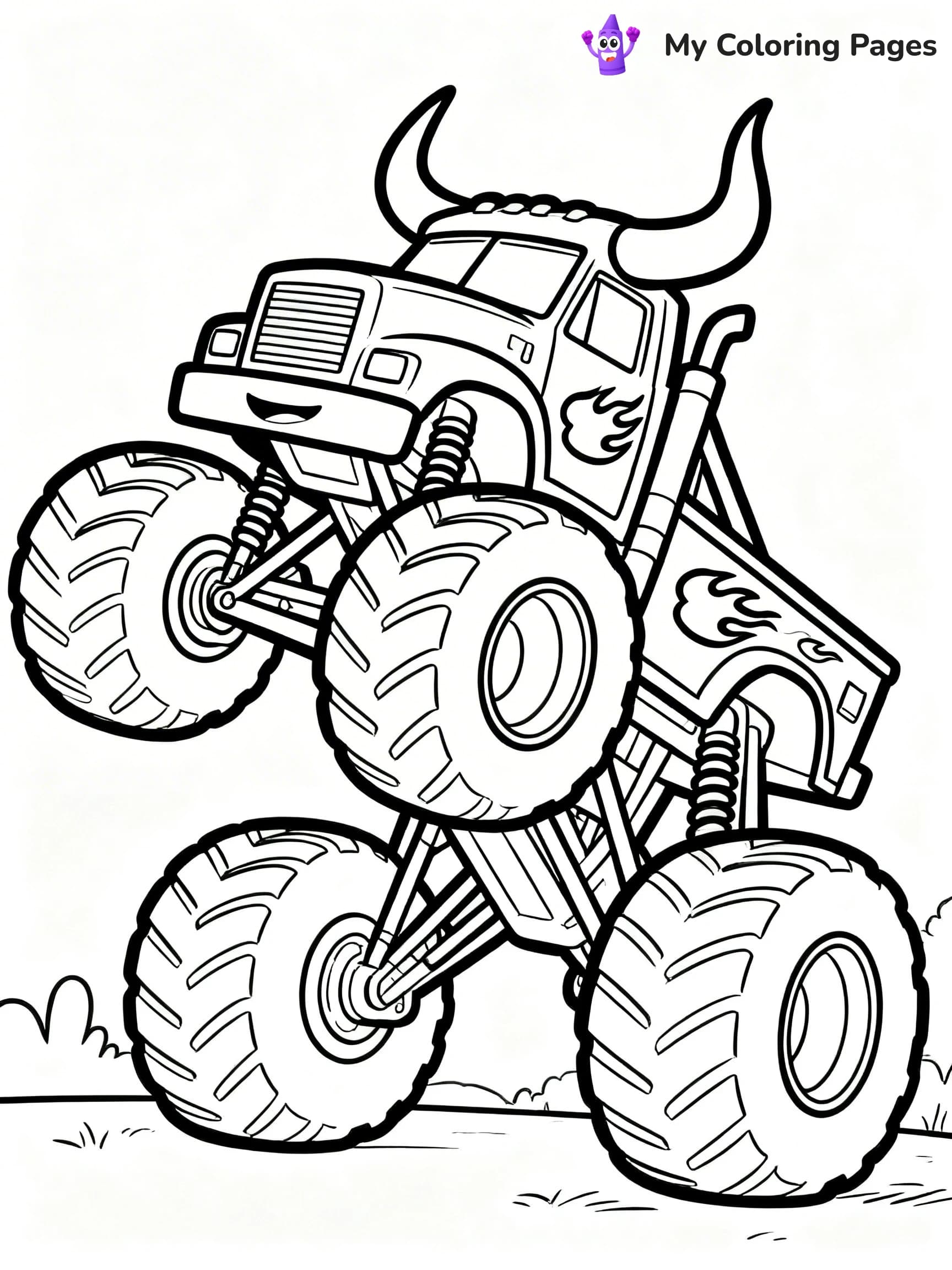El Toro Loco Coloring Pages - 5