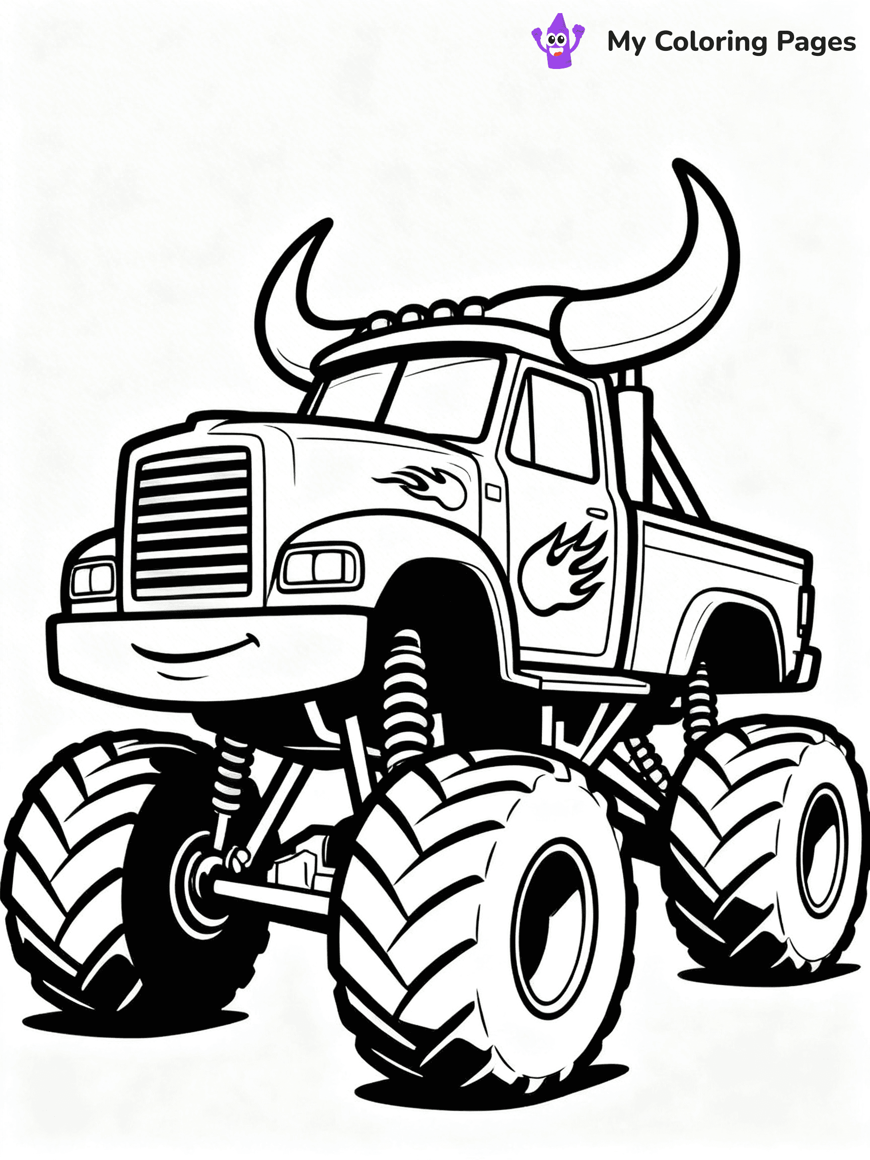 El Toro Loco Coloring Pages - 4