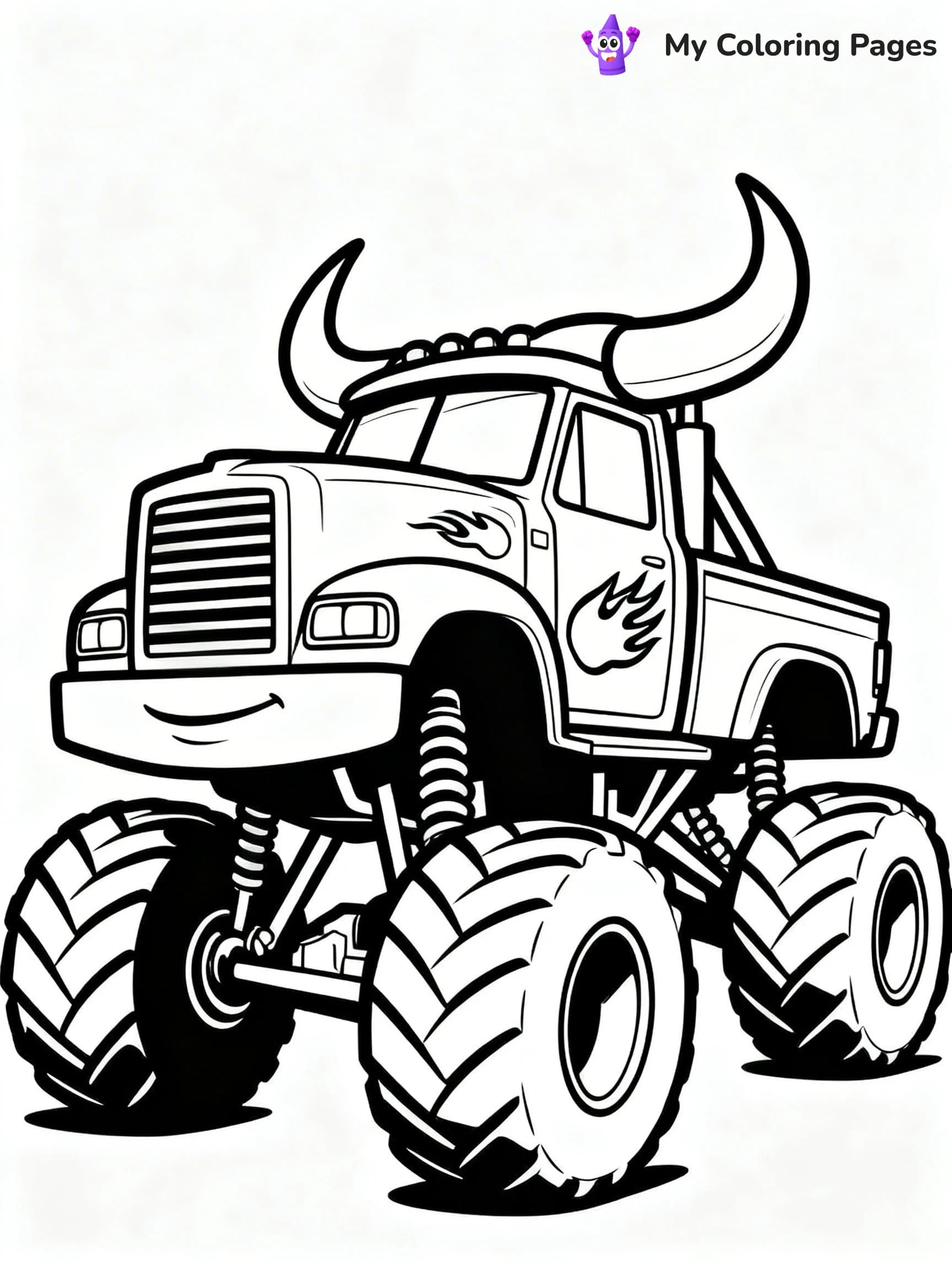El Toro Loco Coloring Pages - 4