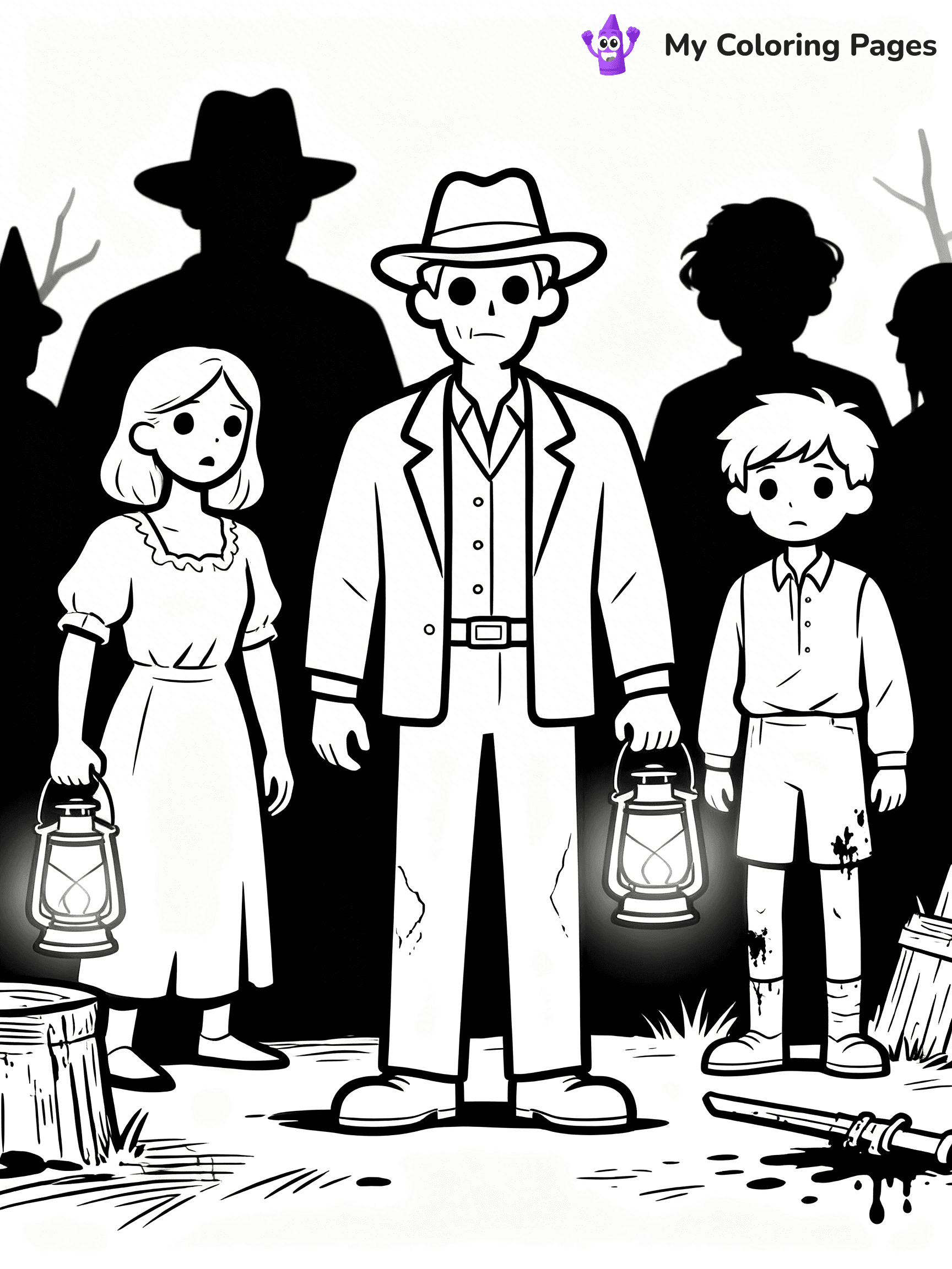 Choo Choo Charles Coloring Pages - 13