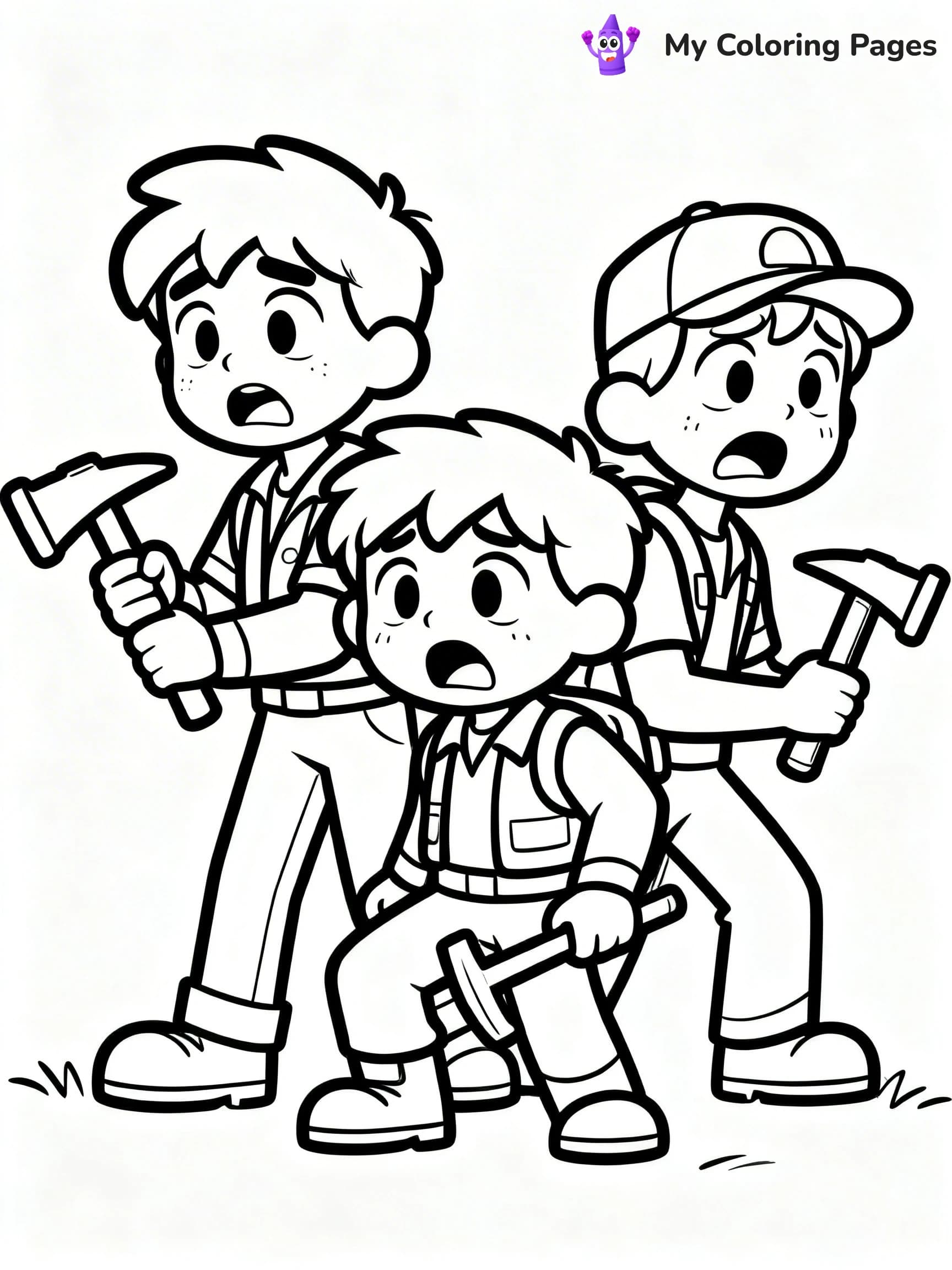 Choo Choo Charles Coloring Pages - 11