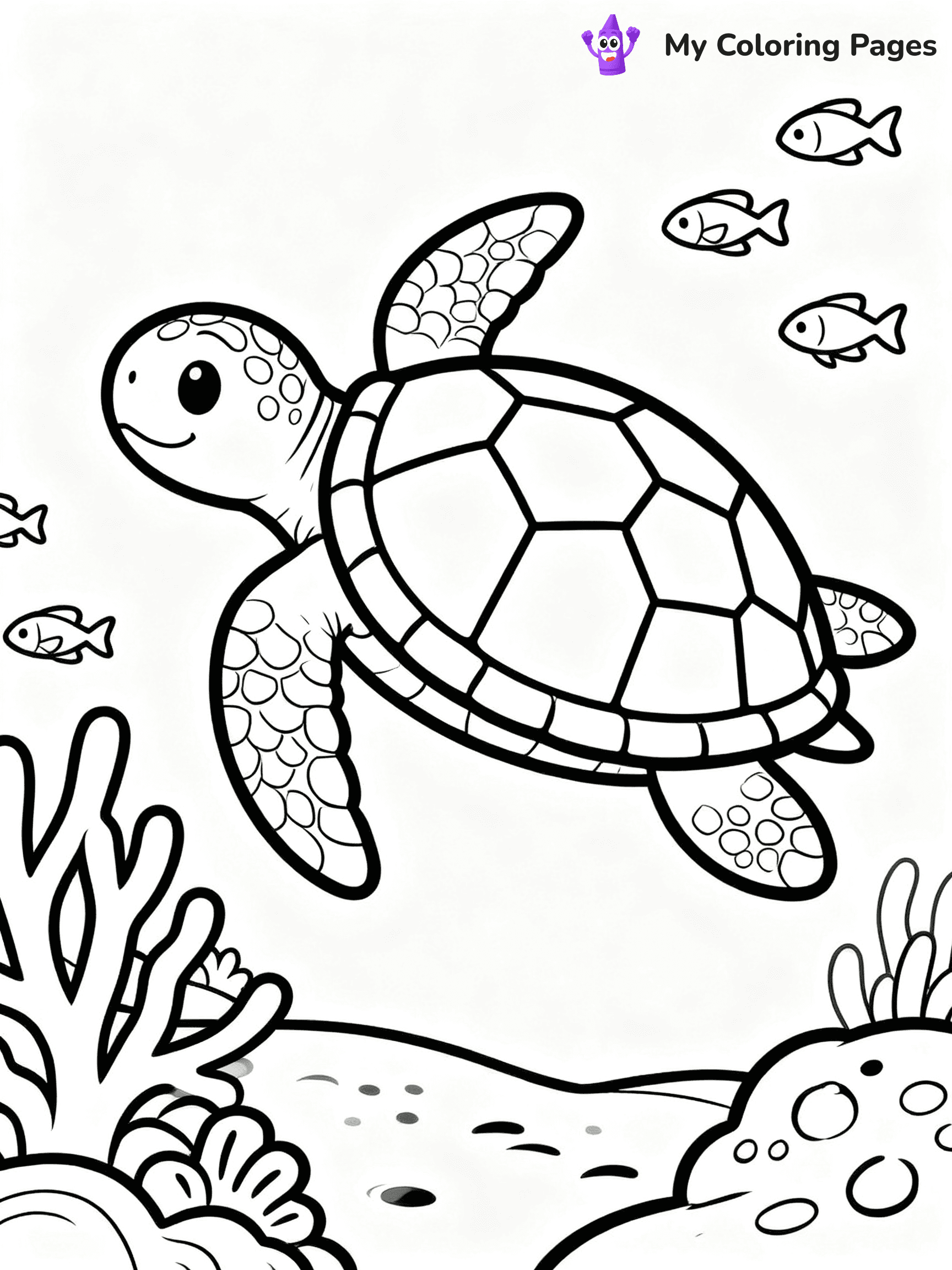 Coral Reef Coloring Pages - 7