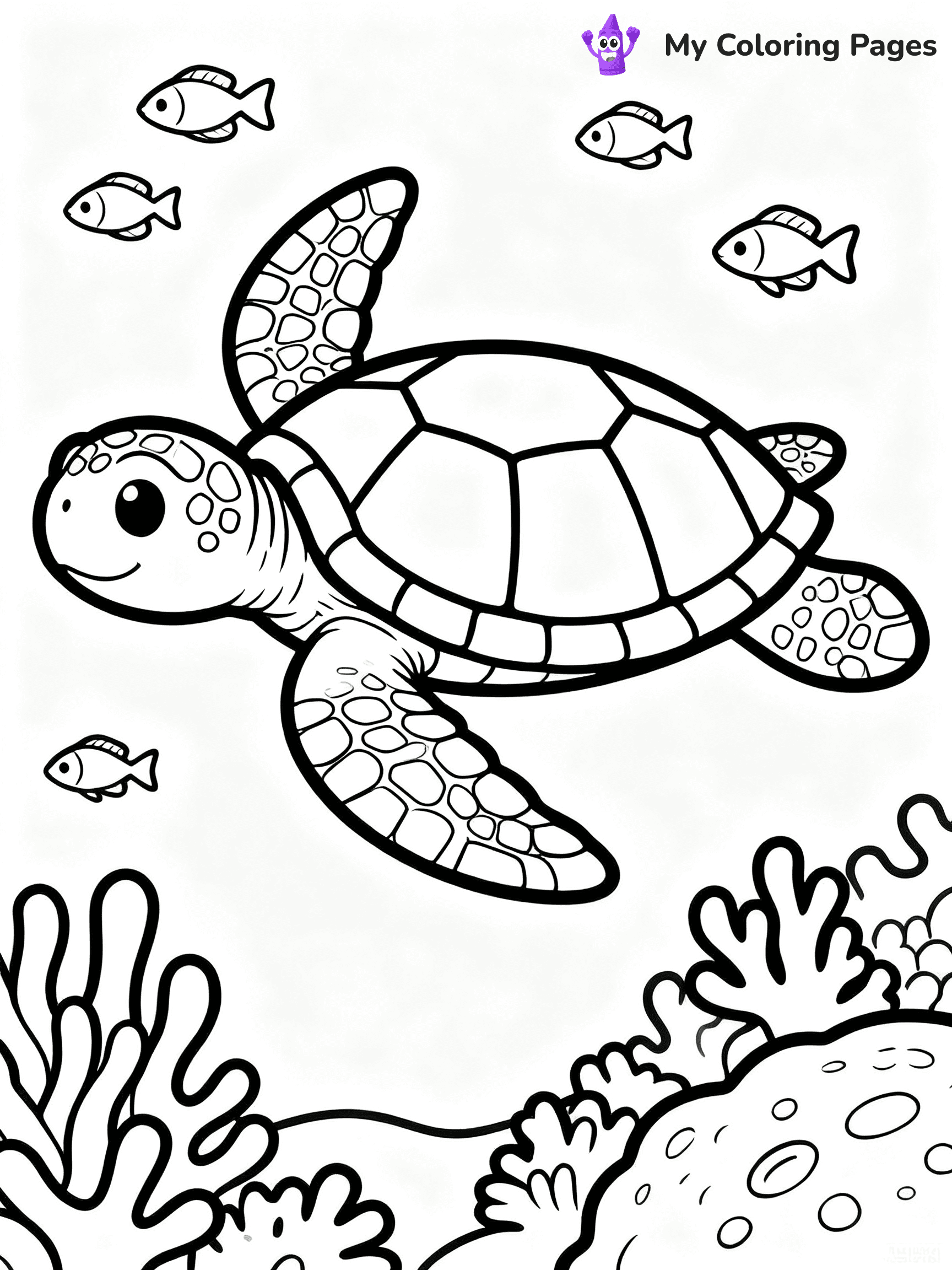 Coral Reef Coloring Pages - 6
