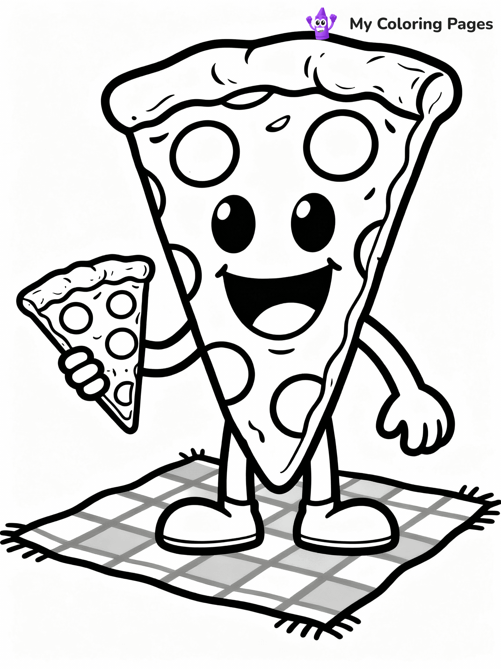 Pizza Coloring Pages - 14
