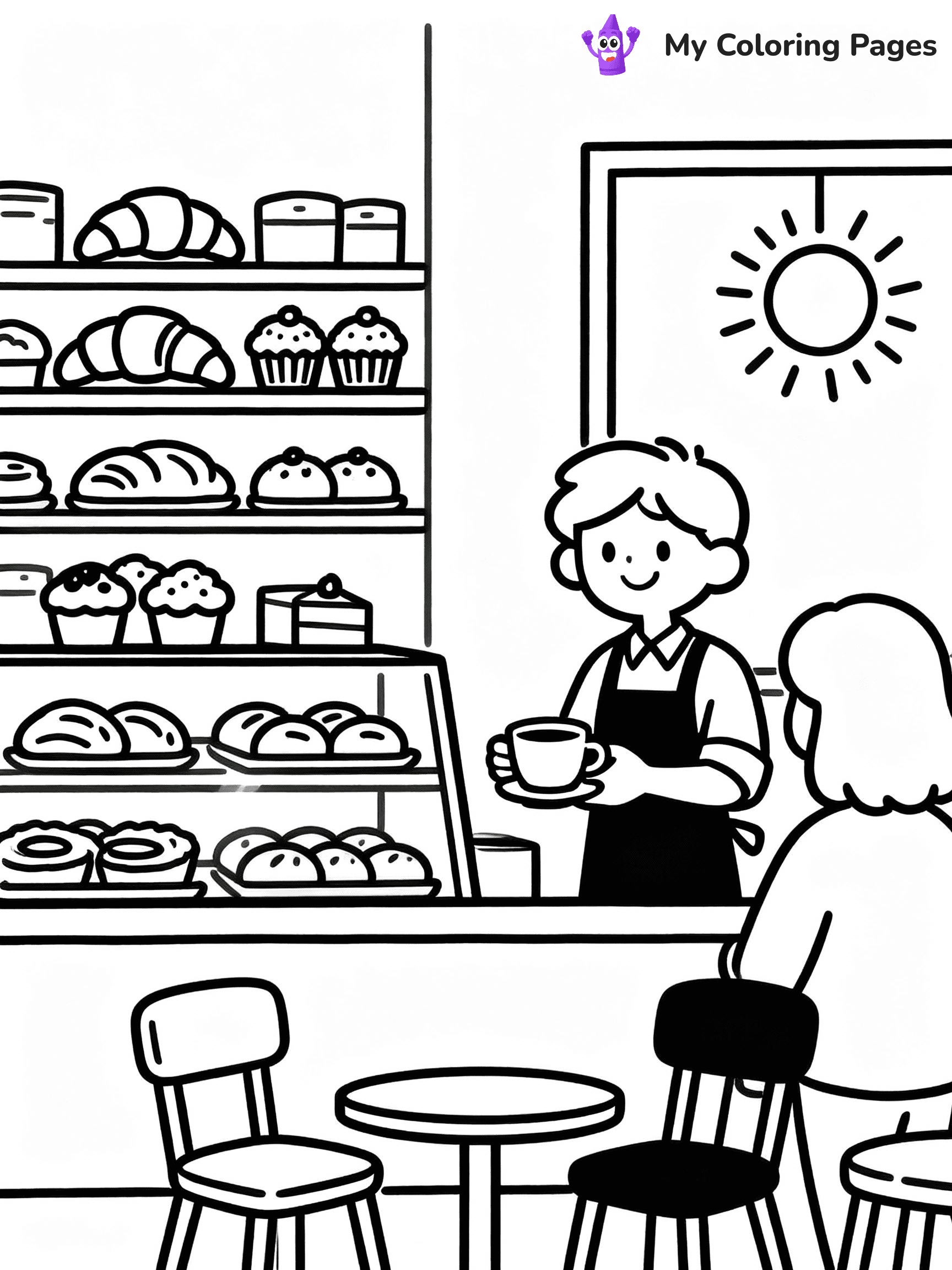 Coffee Coloring Pages - 22