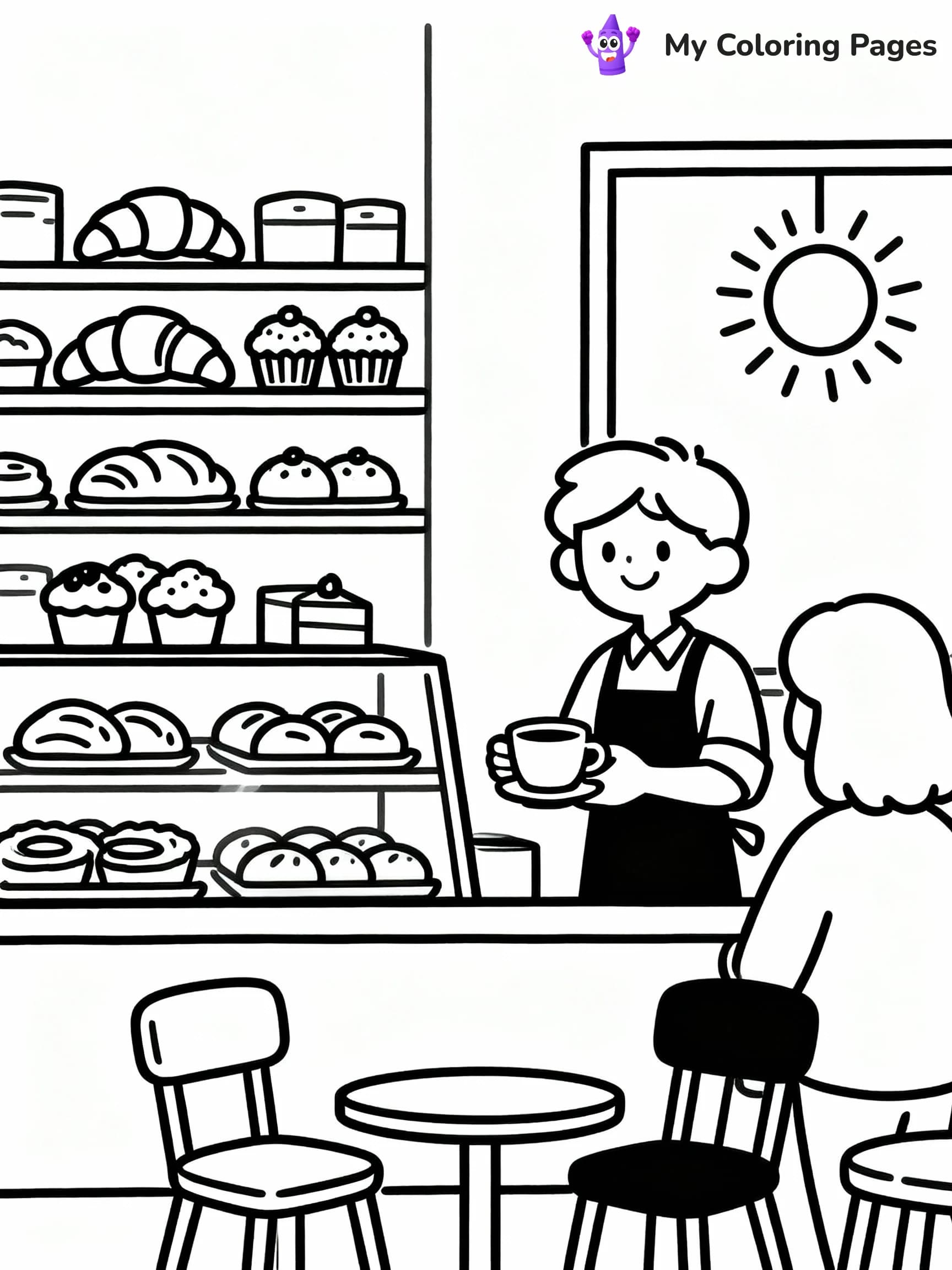 Coffee Coloring Pages - 22