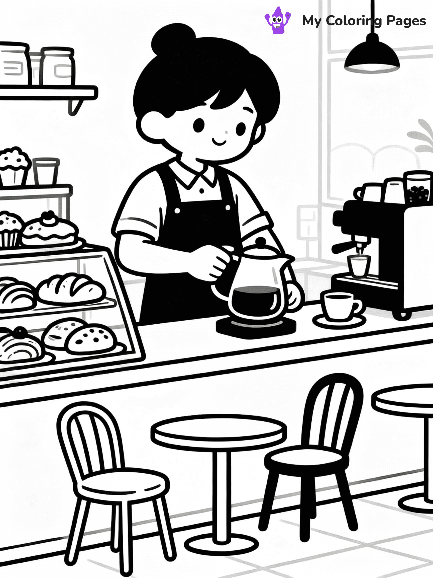 Coffee Coloring Pages - 21