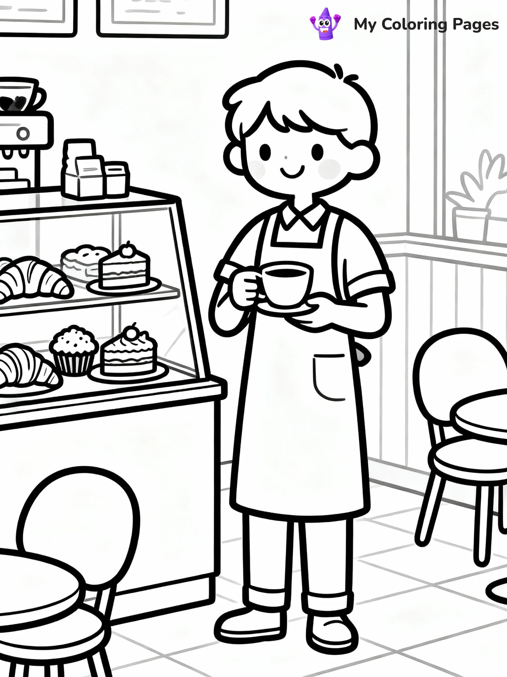 Coffee Coloring Pages - 20