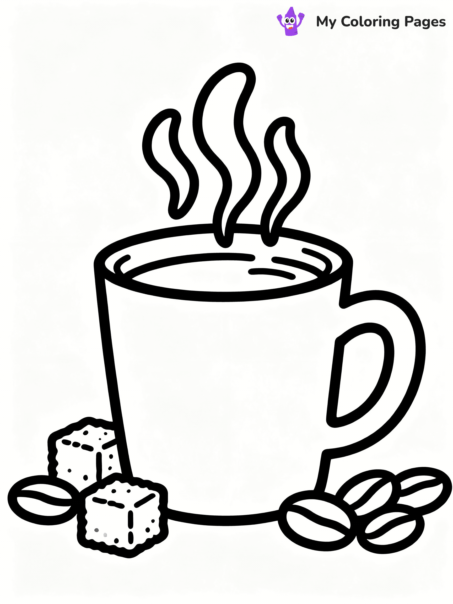 Coffee Coloring Pages - 18