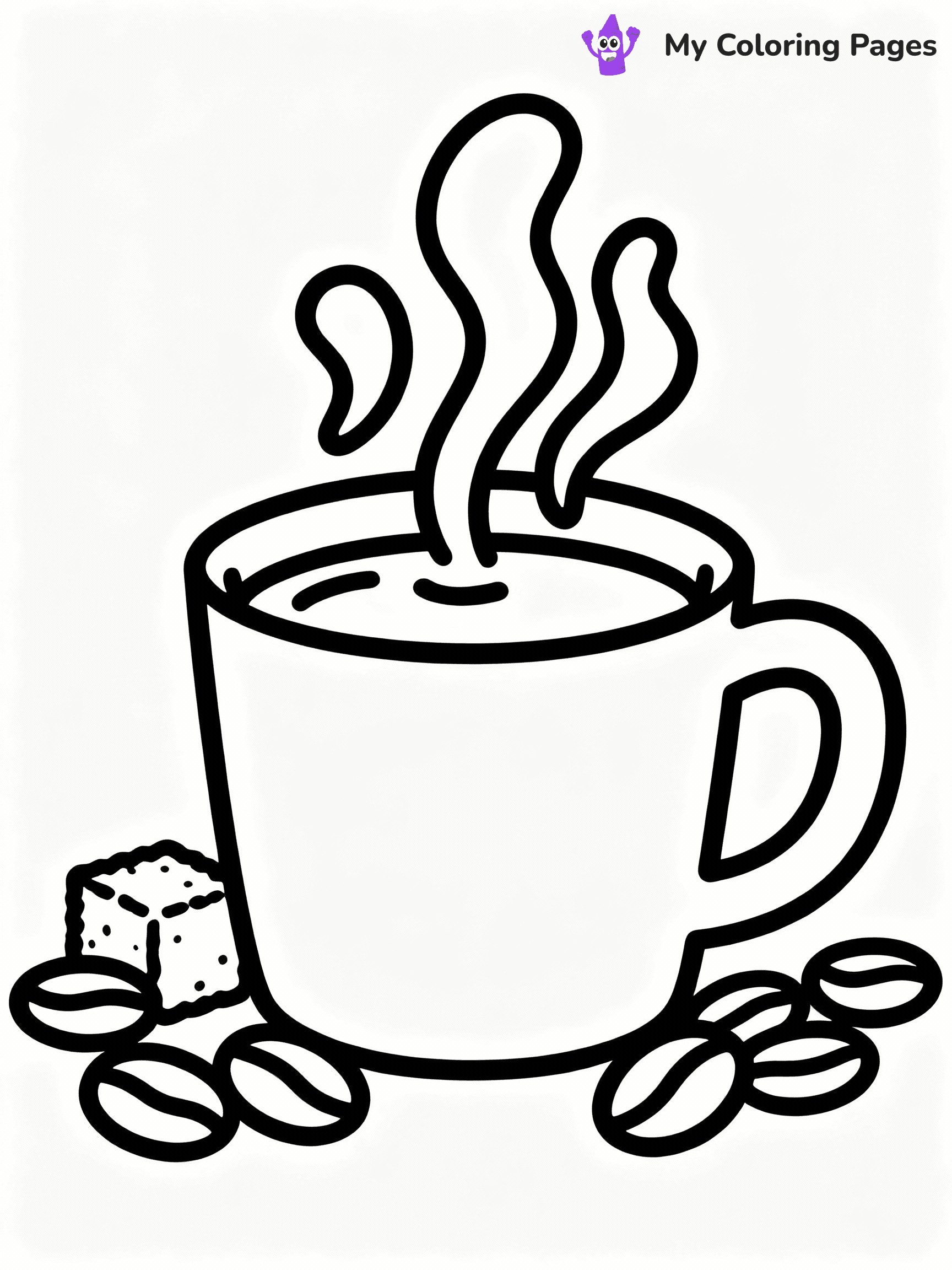 Coffee Coloring Pages - 16