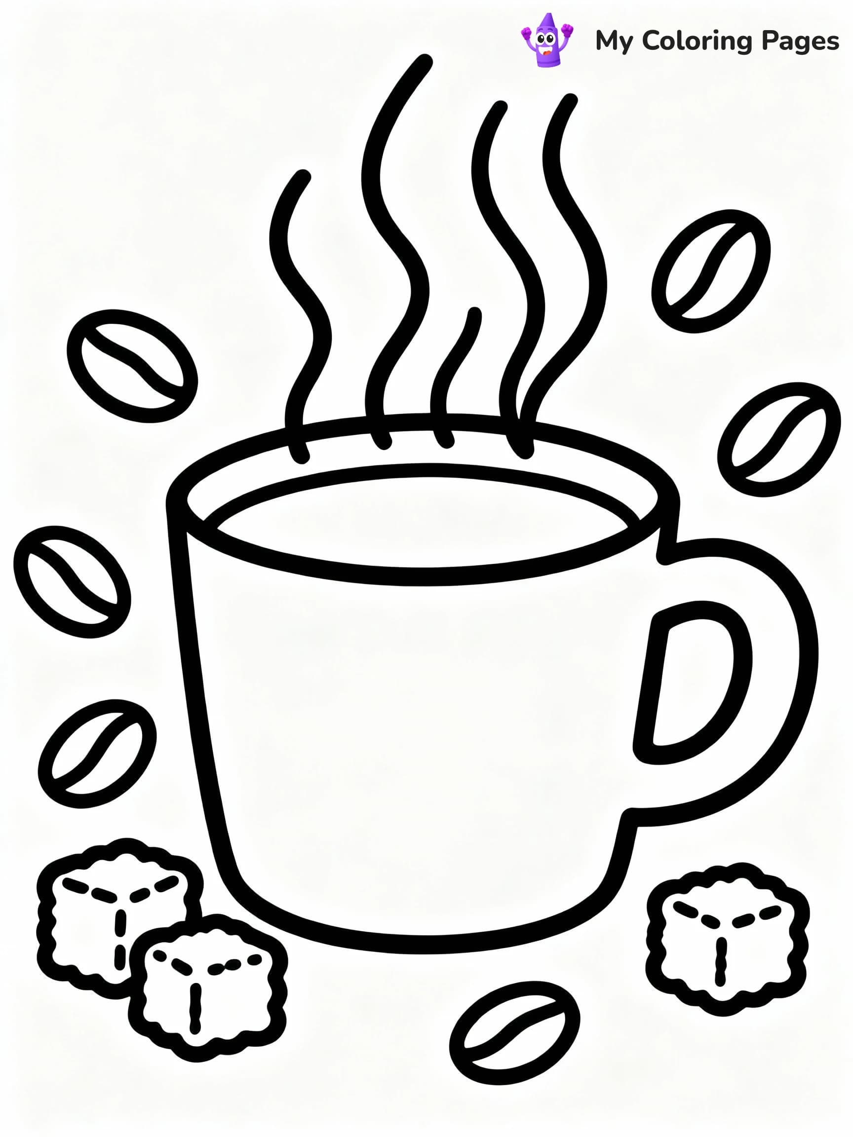 Coffee Coloring Pages - 15
