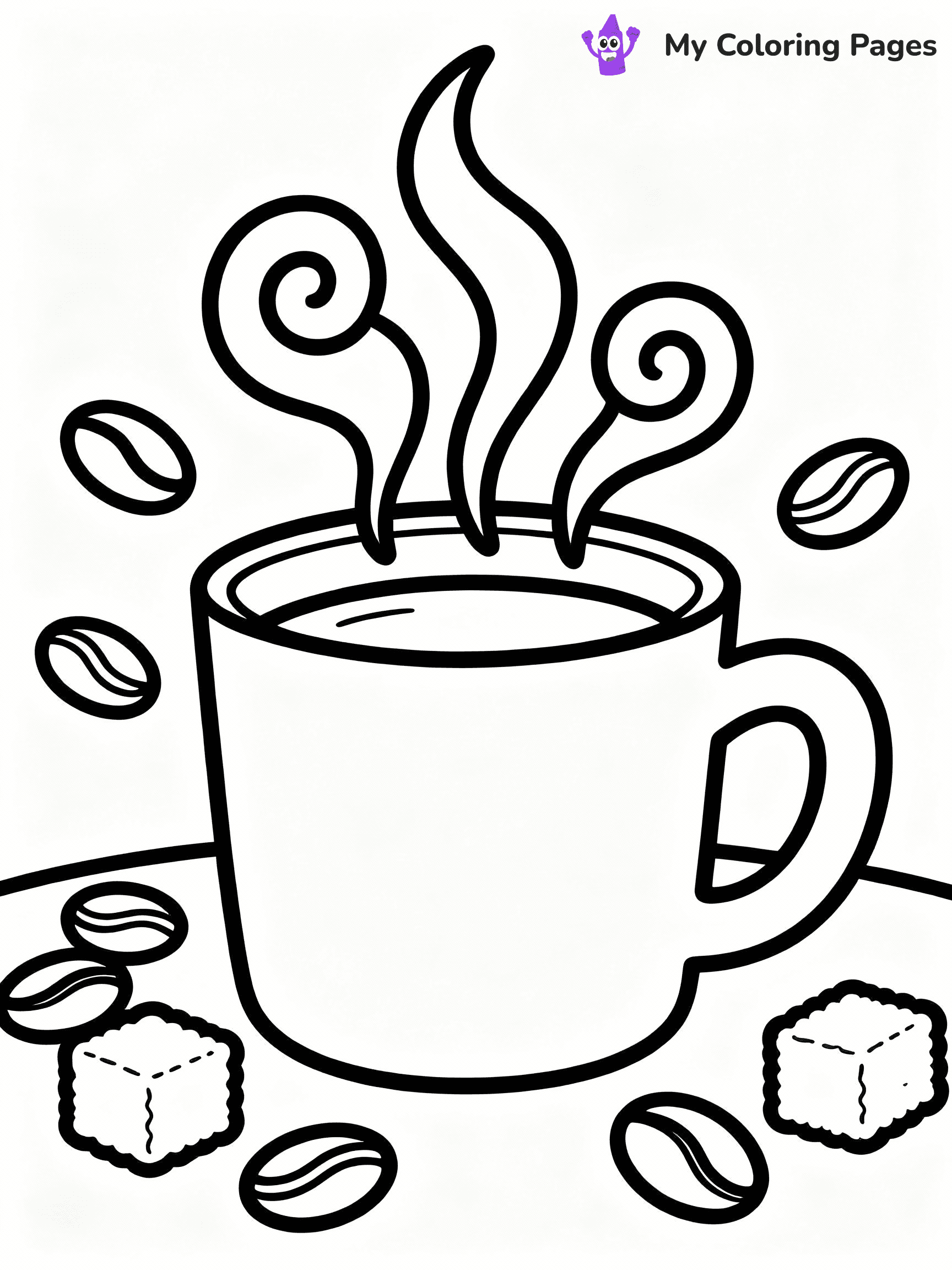 Coffee Coloring Pages - 13
