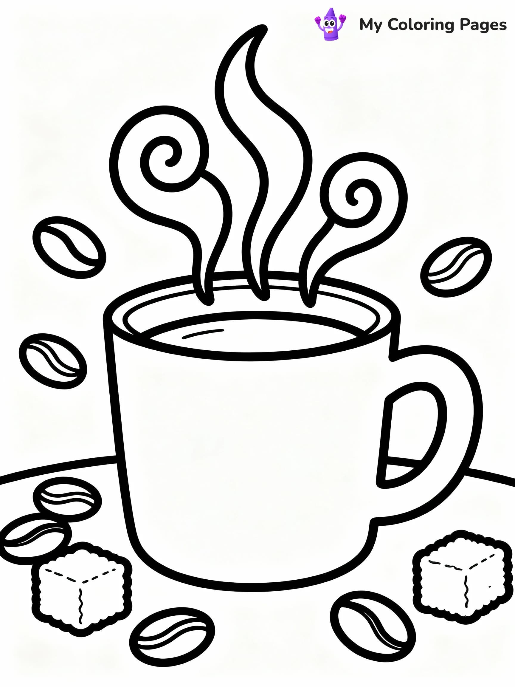 Coffee Coloring Pages - 13
