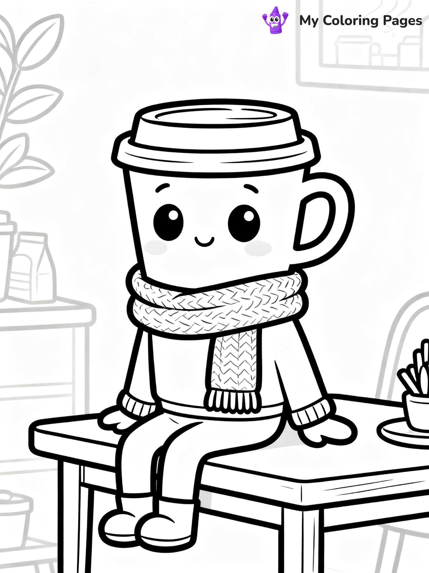 Coffee Coloring Pages - 12