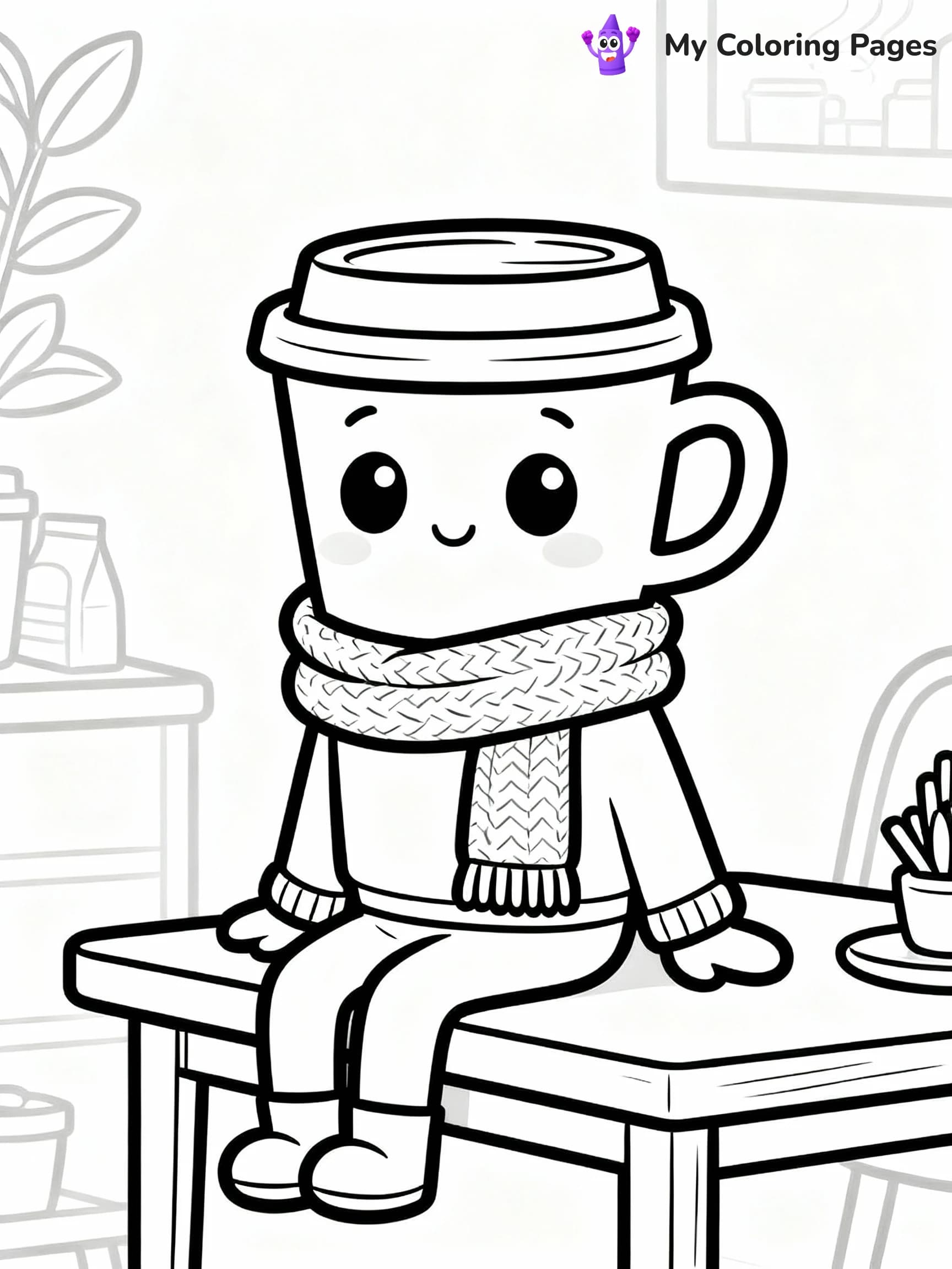 Coffee Coloring Pages - 12