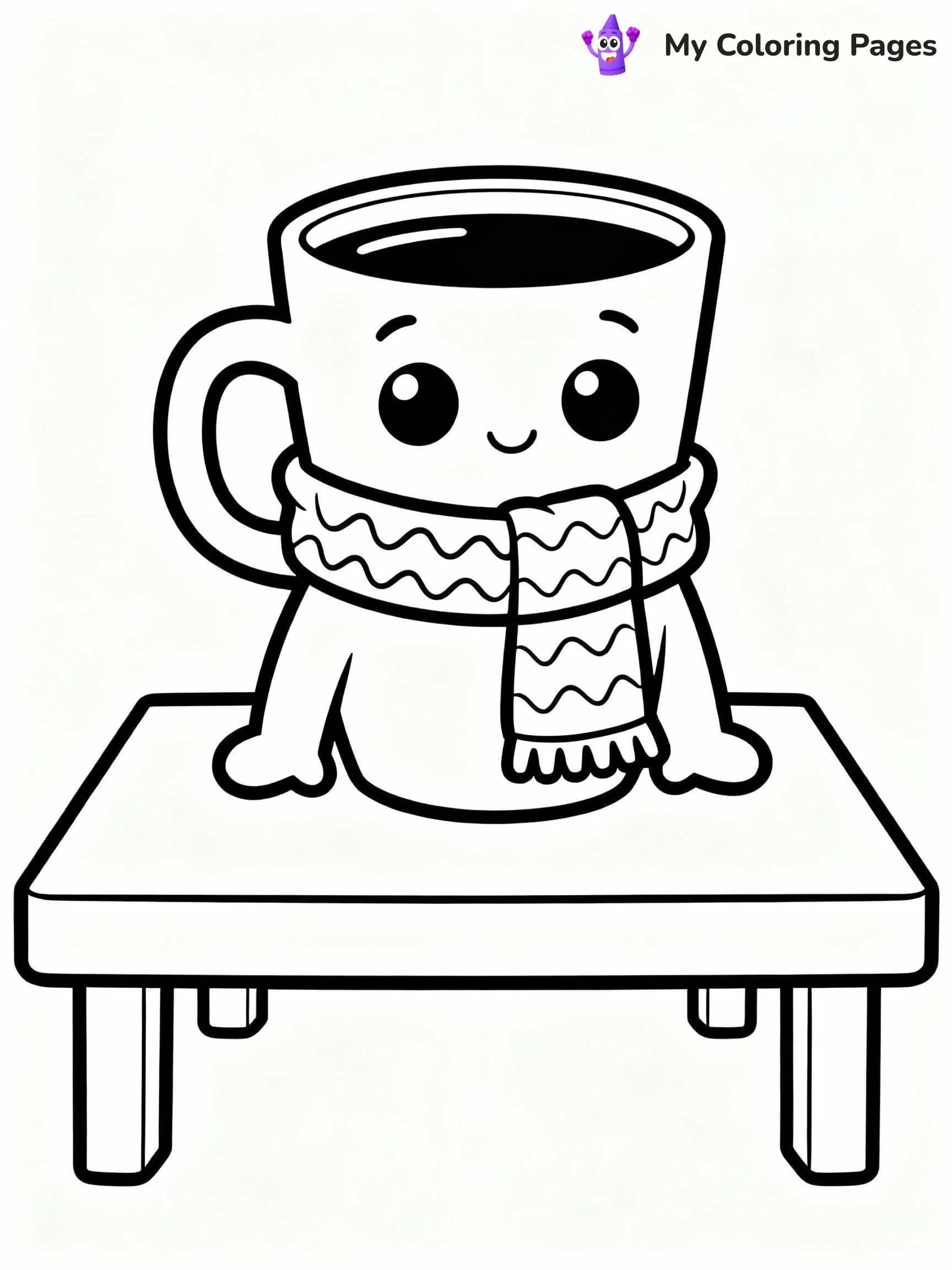 Coffee Coloring Pages - 10