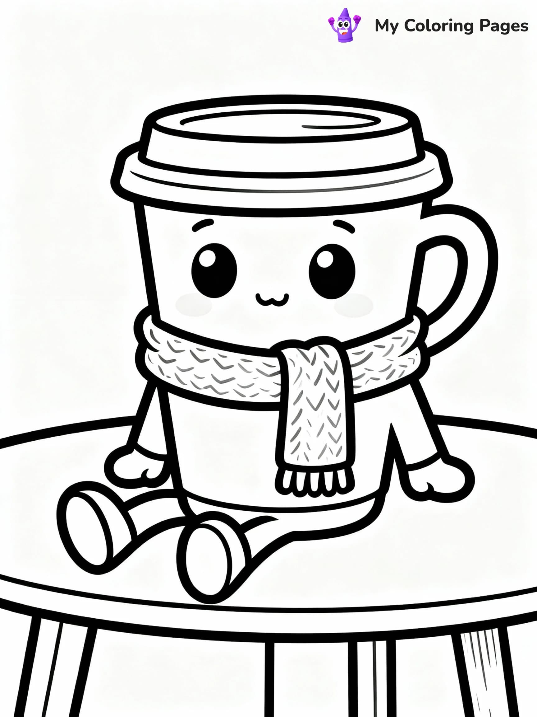 Coffee Coloring Pages - 9