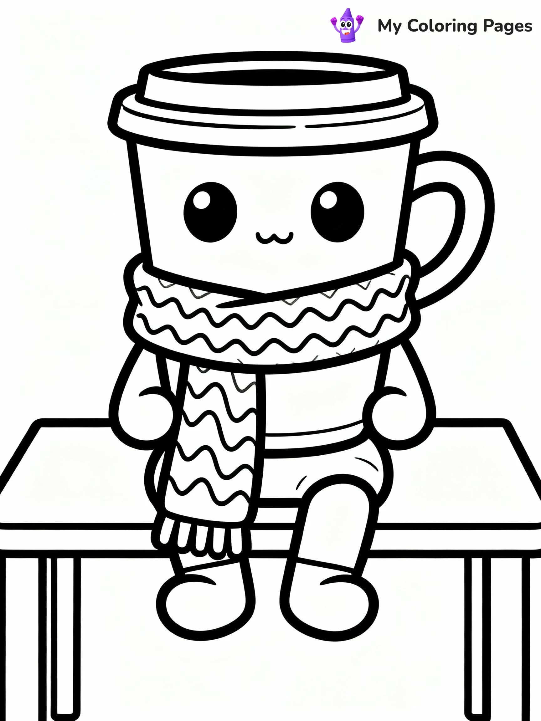 Coffee Coloring Pages - 8