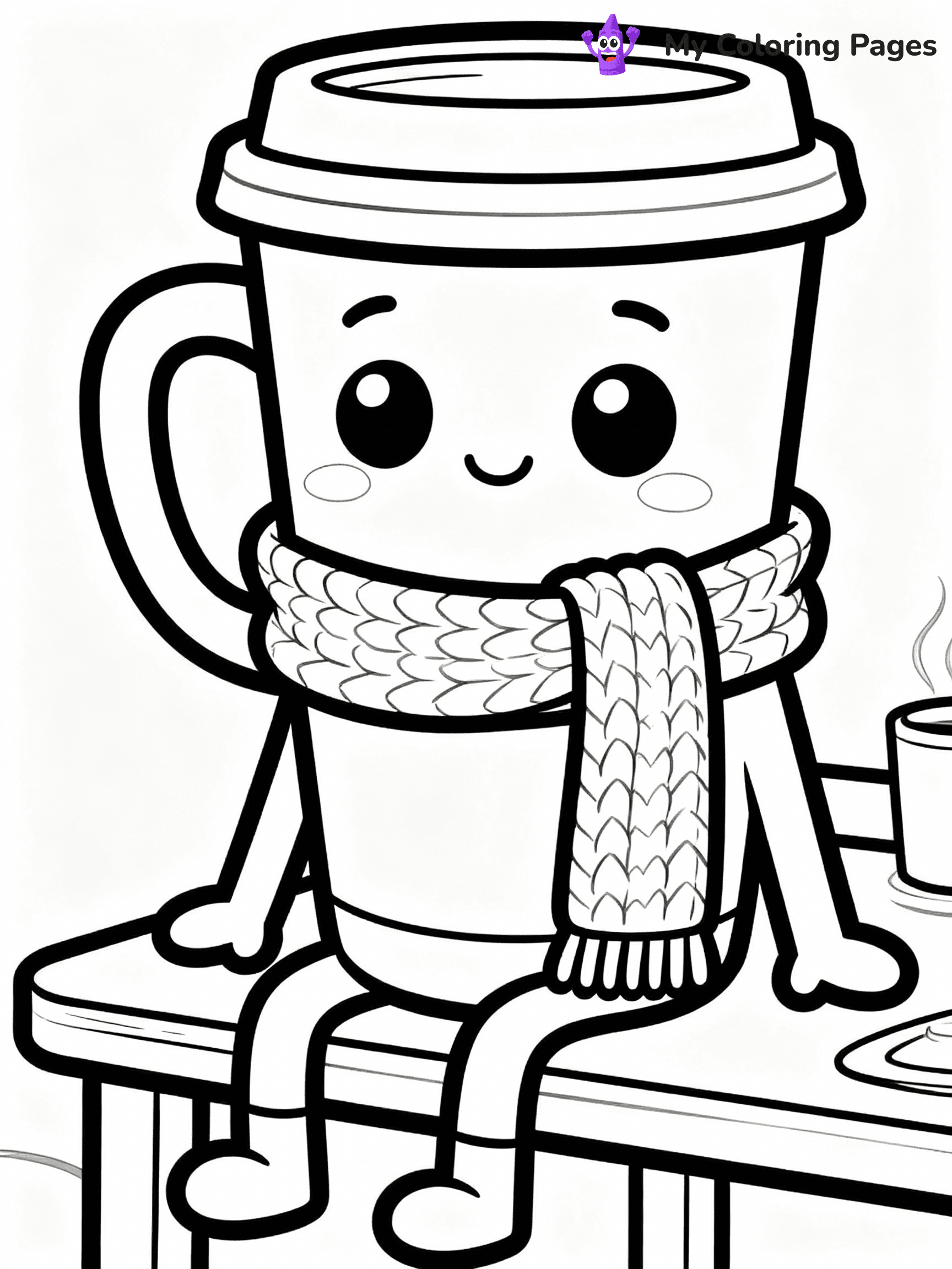 Coffee Coloring Pages - 7