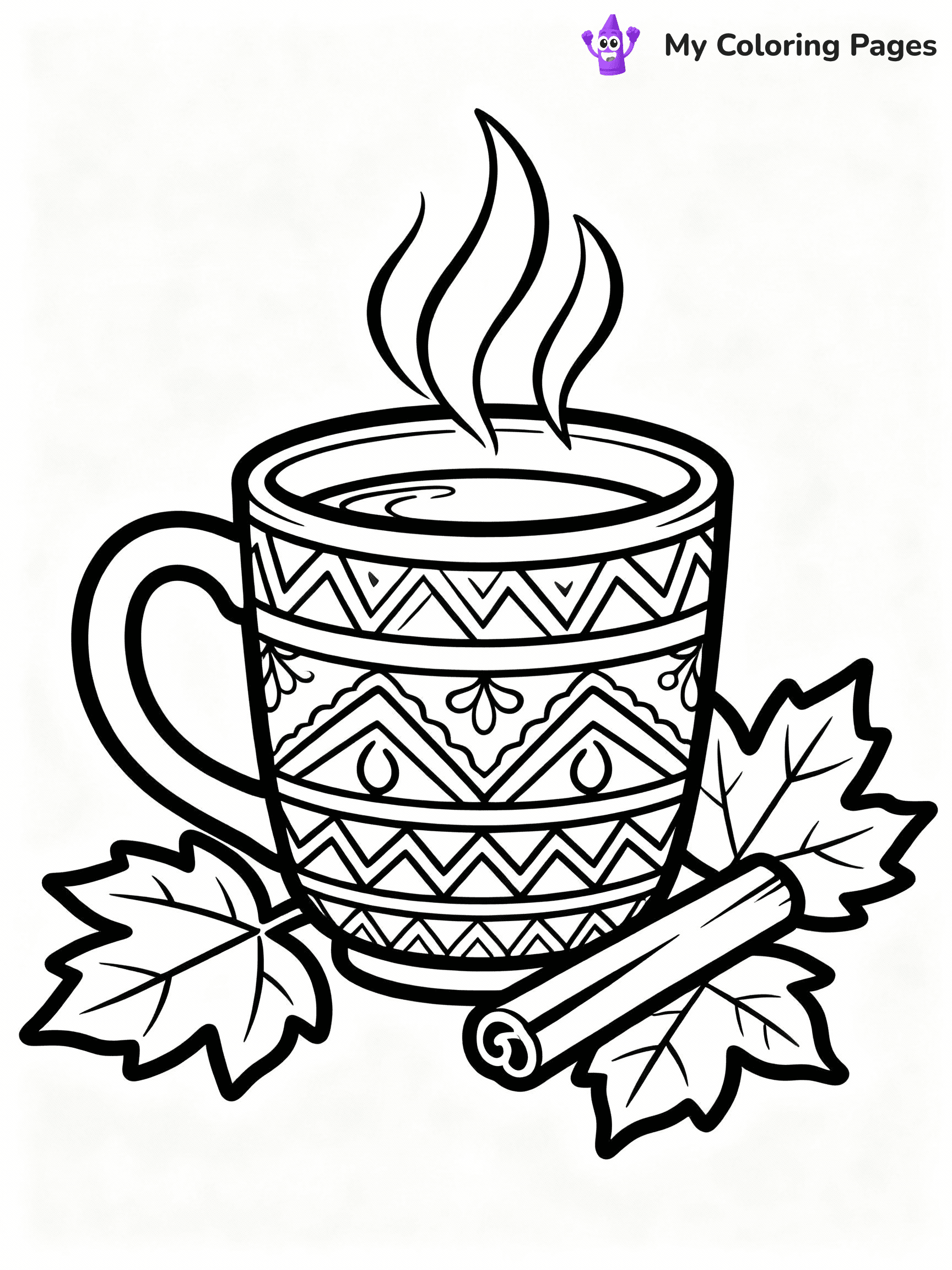 Coffee Coloring Pages - 5