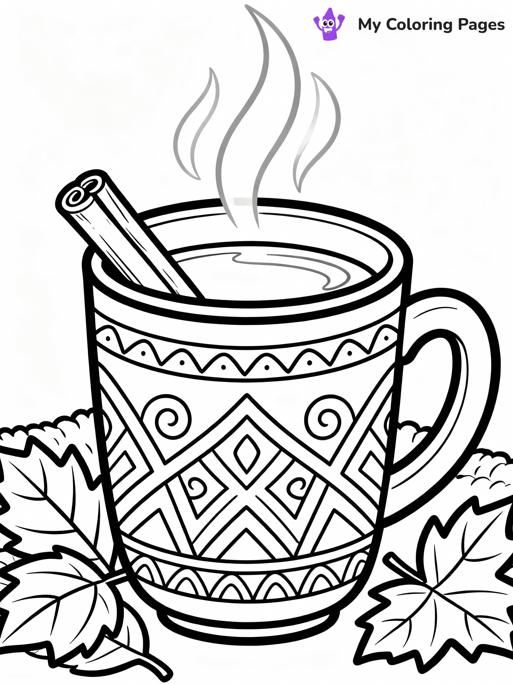 Coffee Coloring Pages - 4