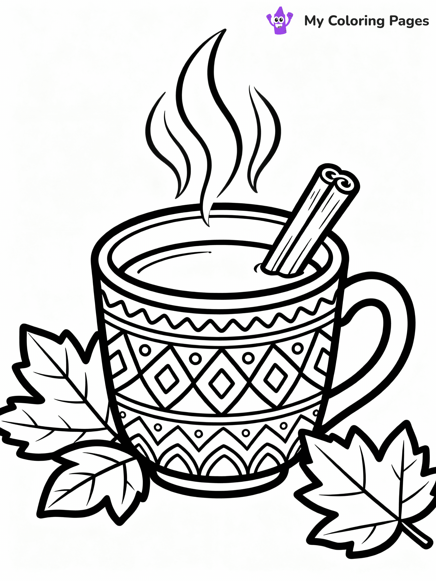 Coffee Coloring Pages - 3