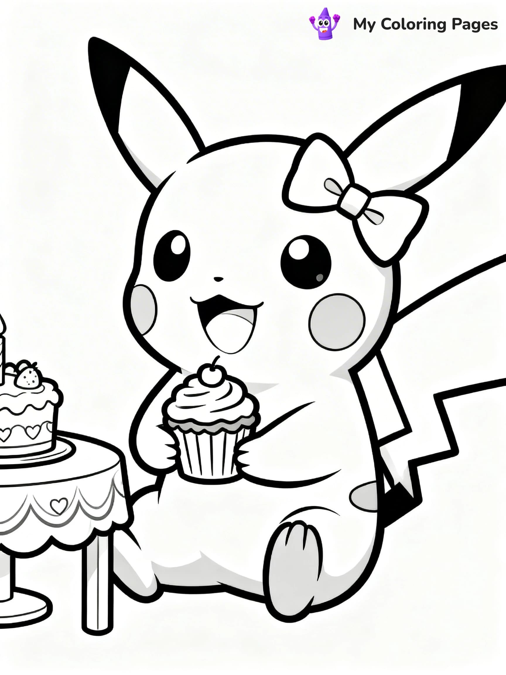 Raichu Coloring Pages - 23