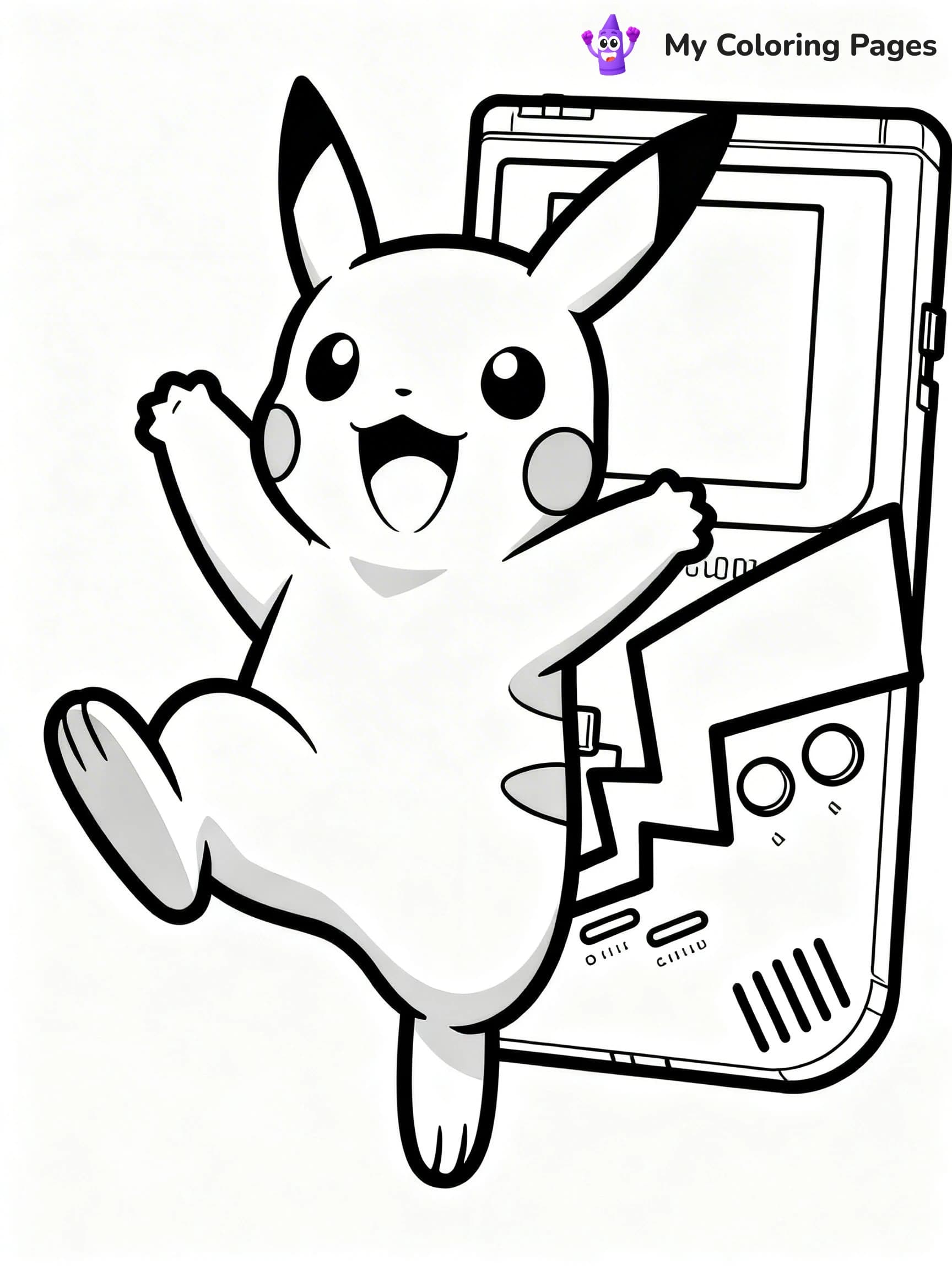 Raichu Coloring Pages - 18