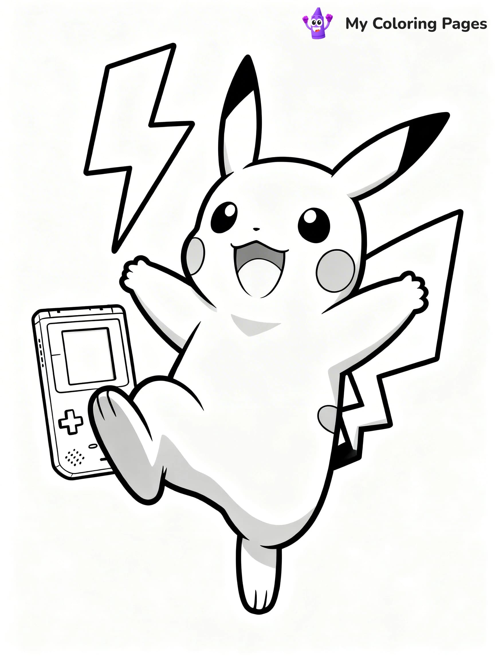Raichu Coloring Pages - 17
