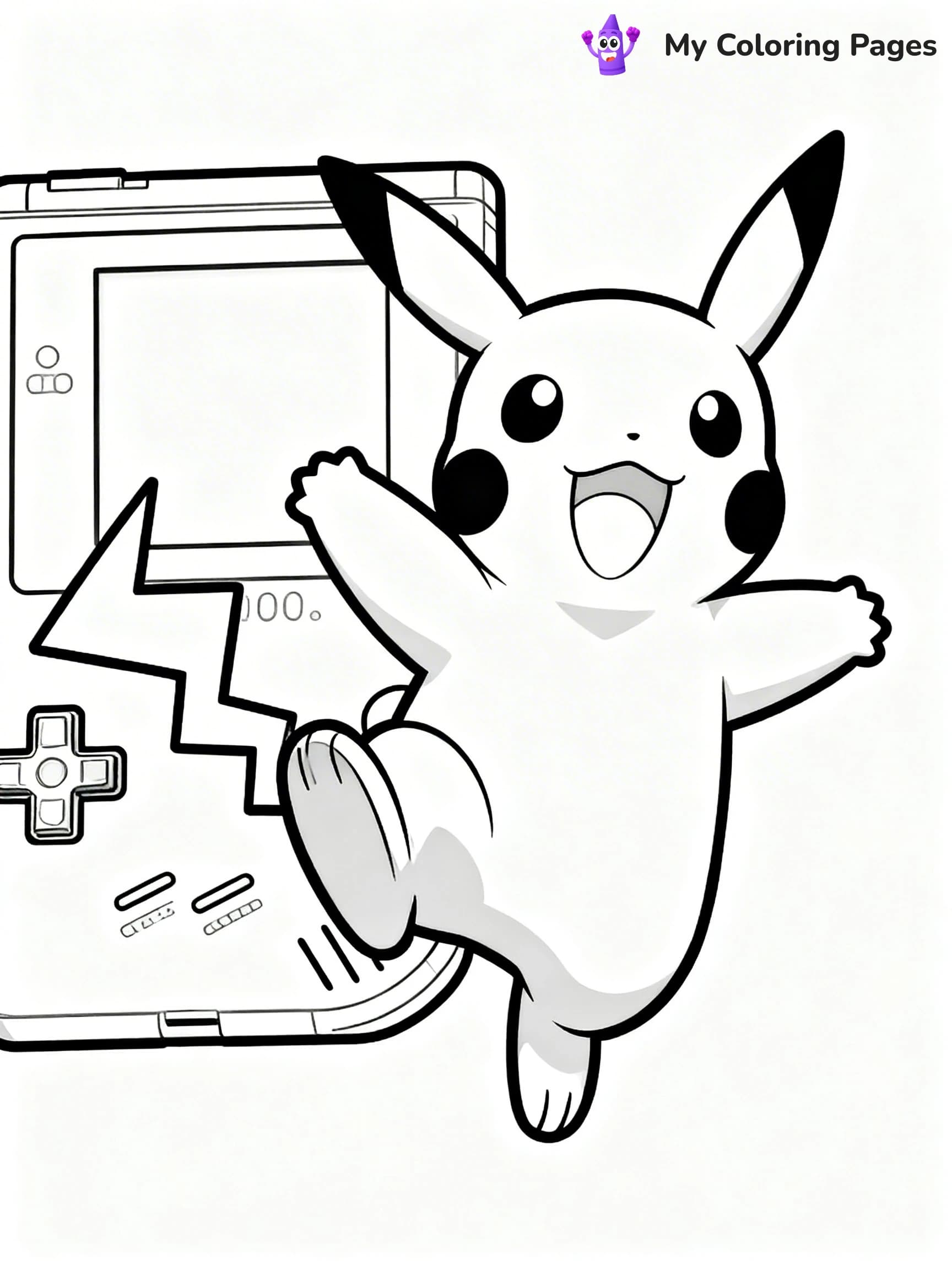 Raichu Coloring Pages - 15