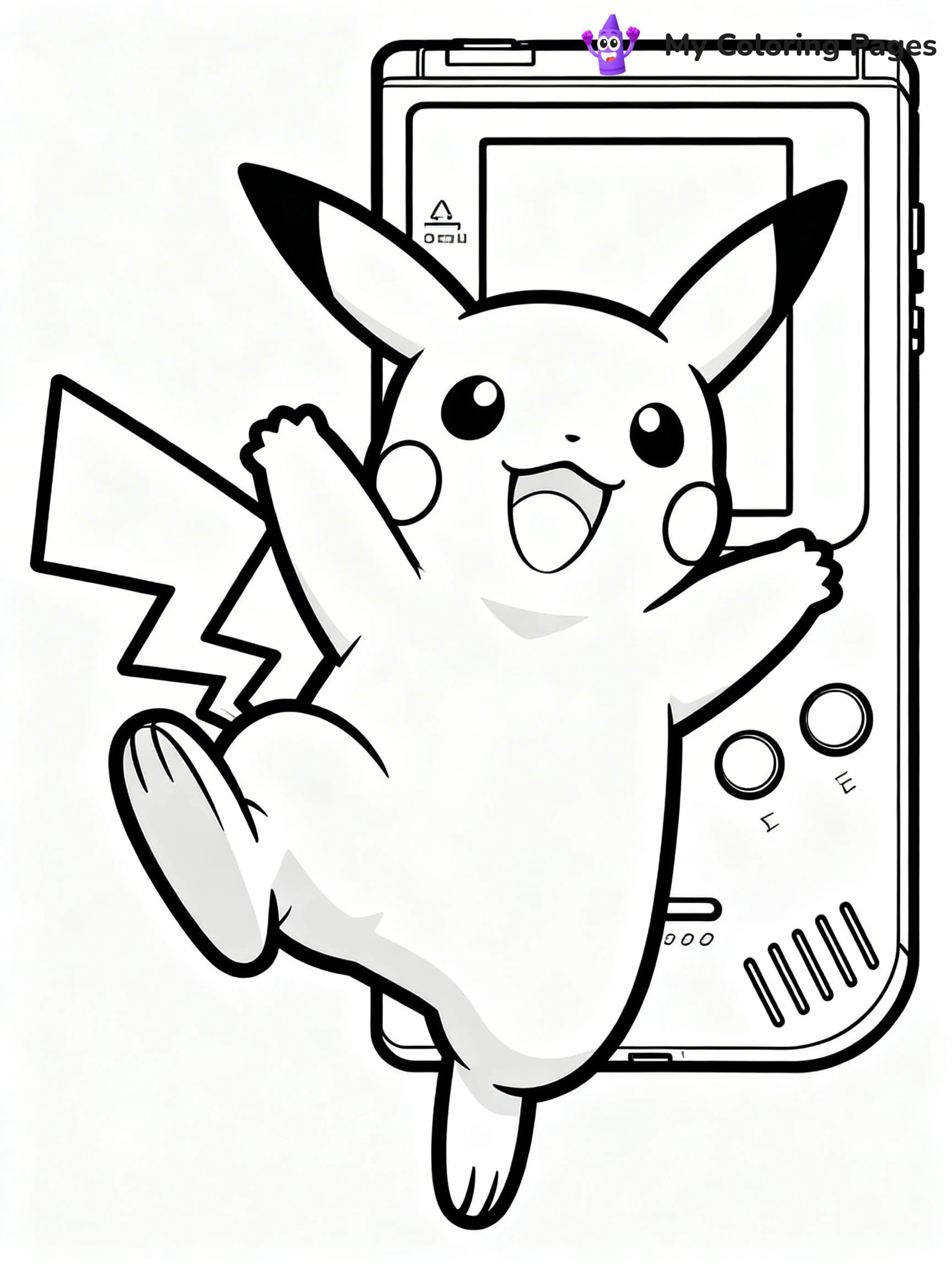 Raichu Coloring Pages - 14