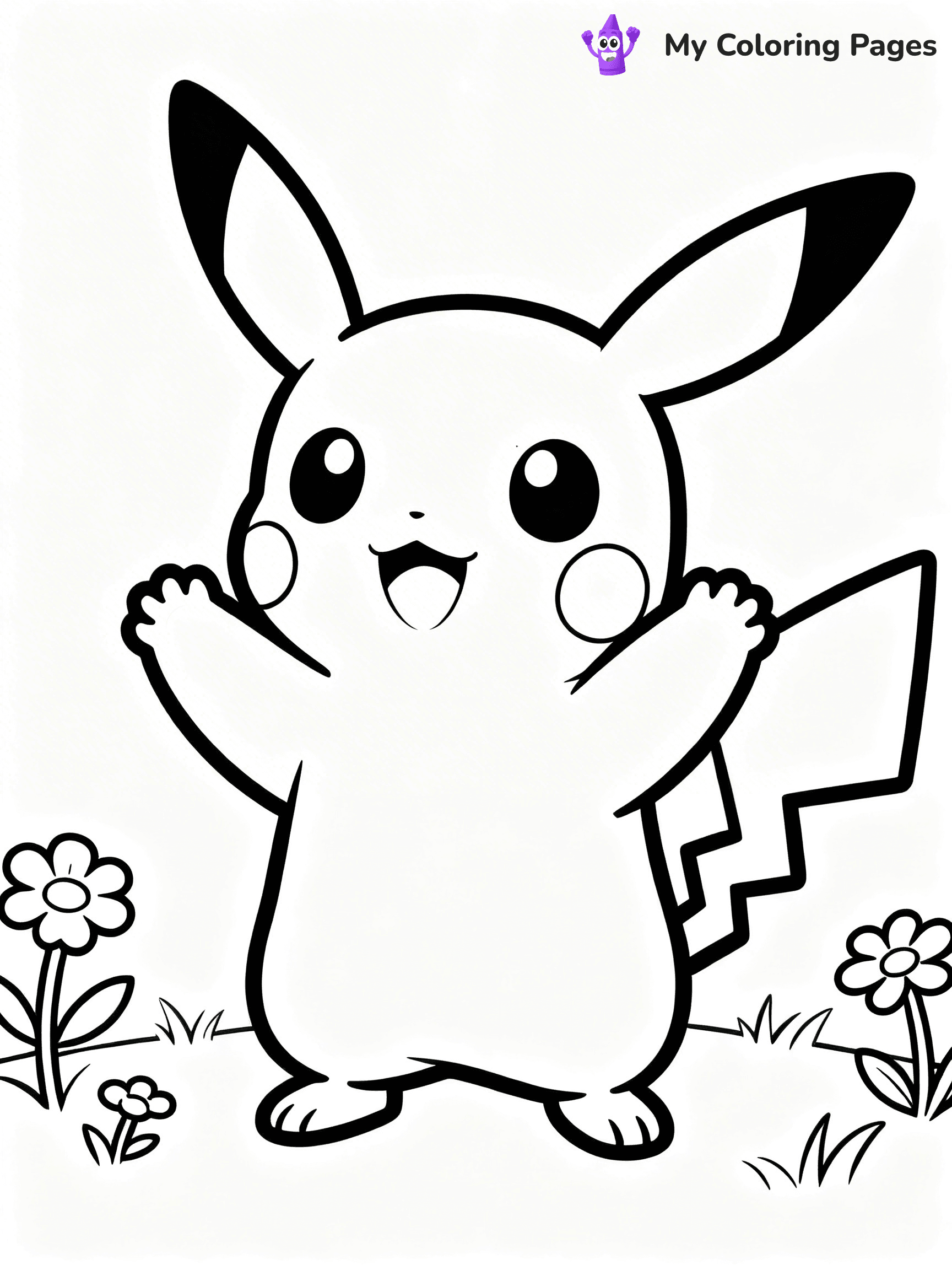 Raichu Coloring Pages - 13