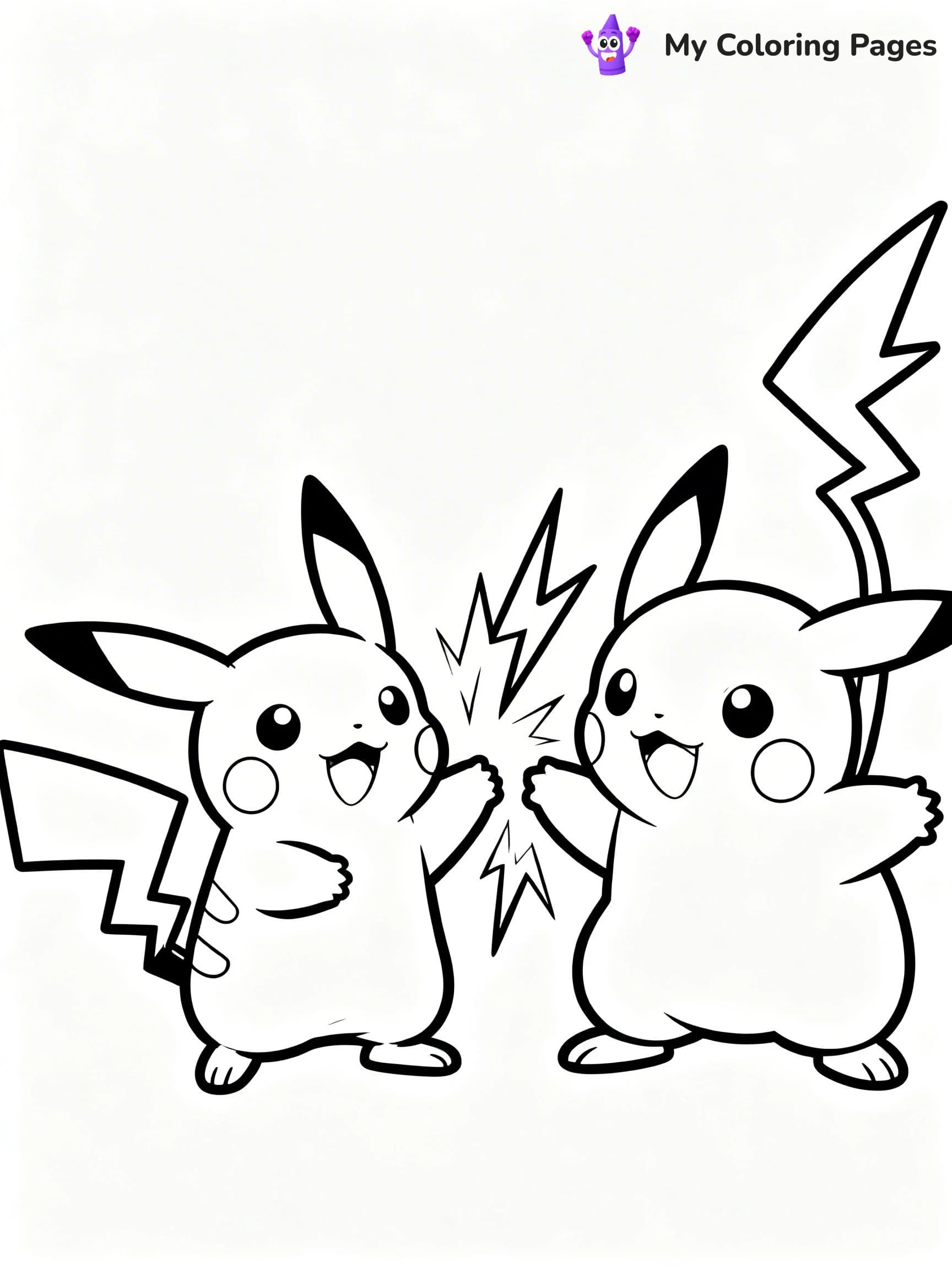 Raichu Coloring Pages - 4