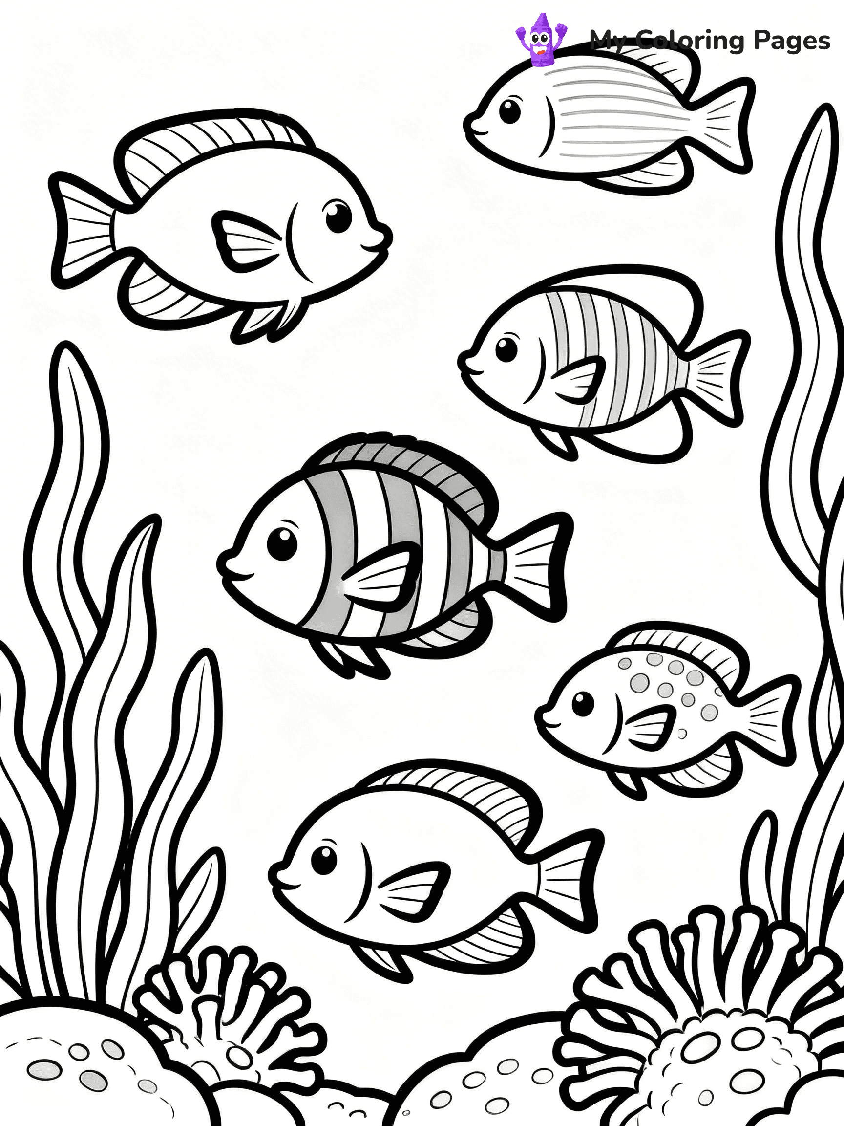 Underwater Coloring Pages - 12