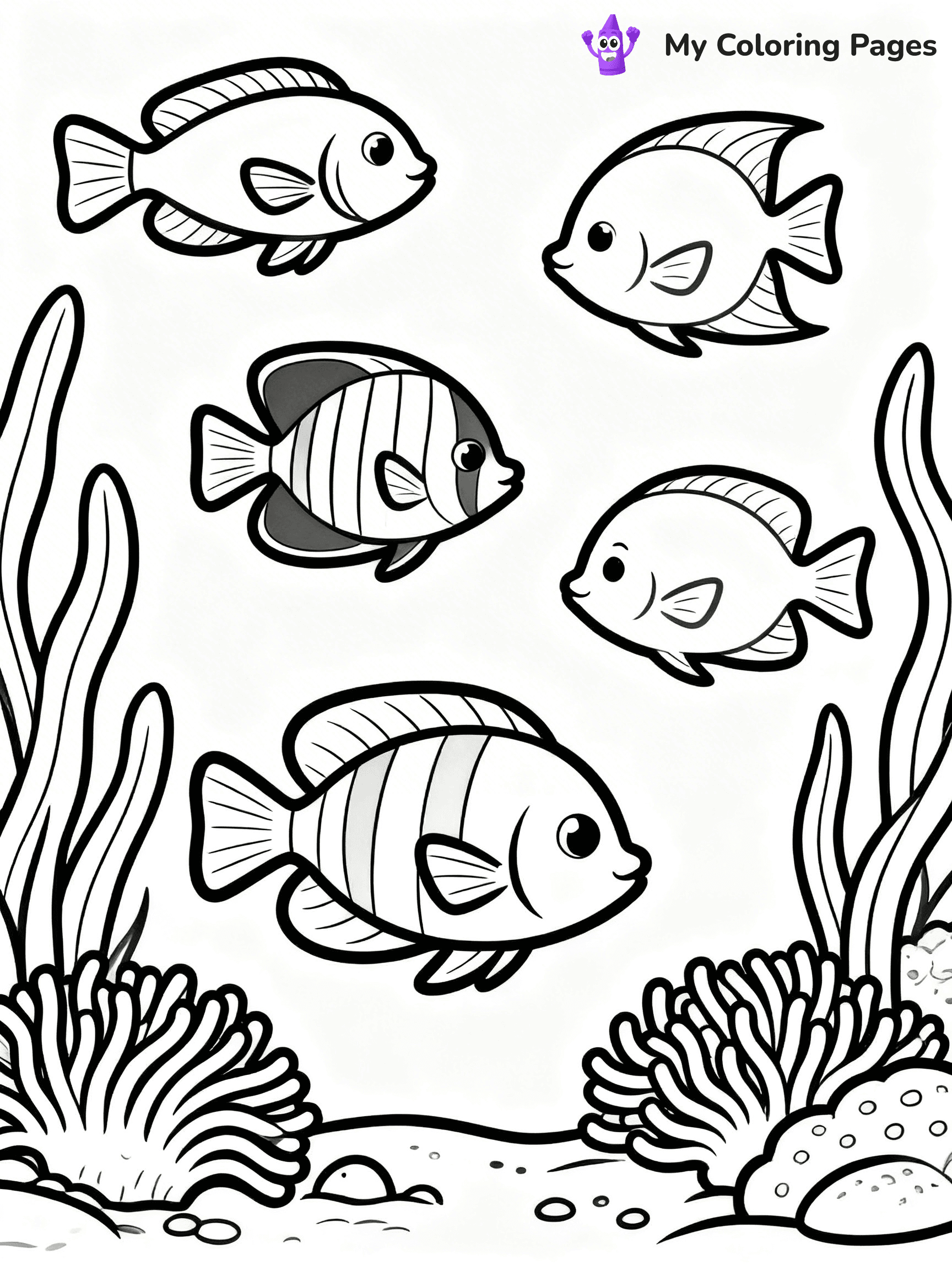 Underwater Coloring Pages - 10