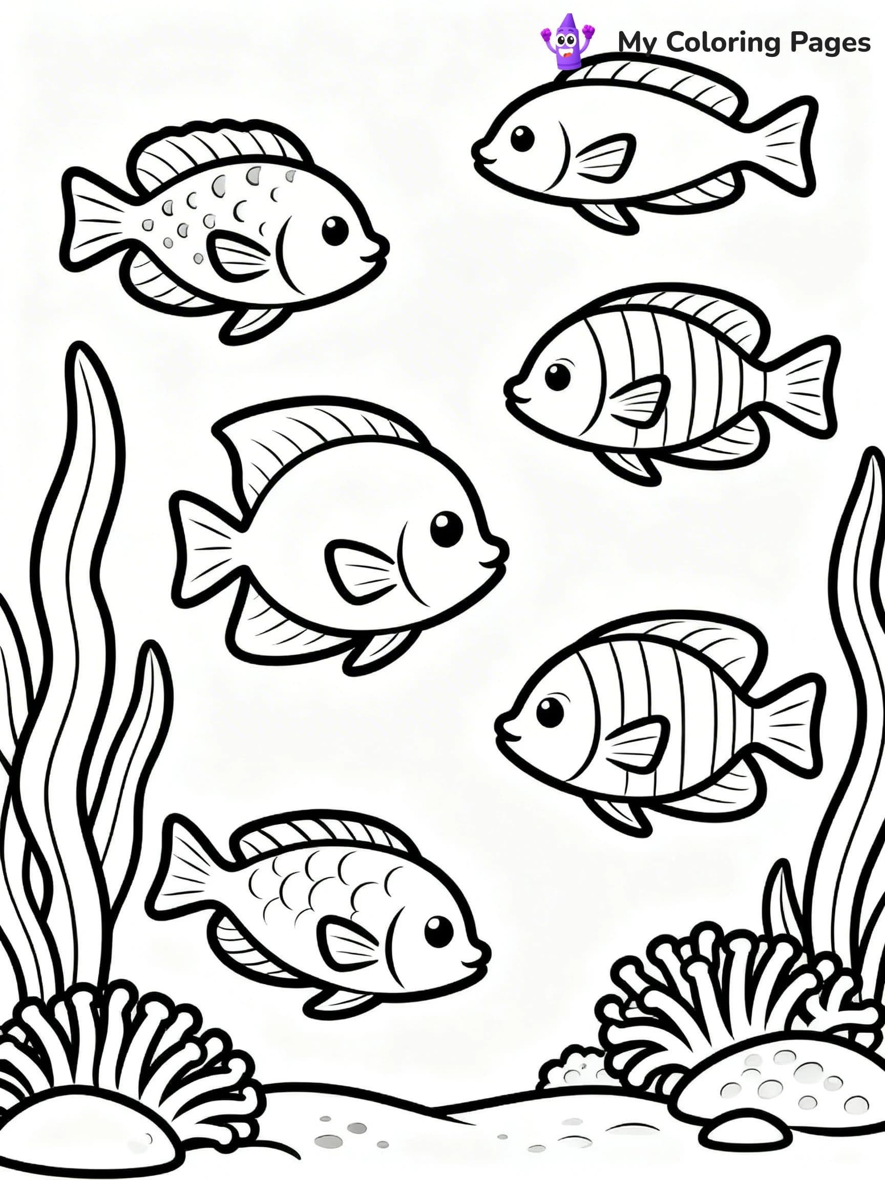 Underwater Coloring Pages - 9