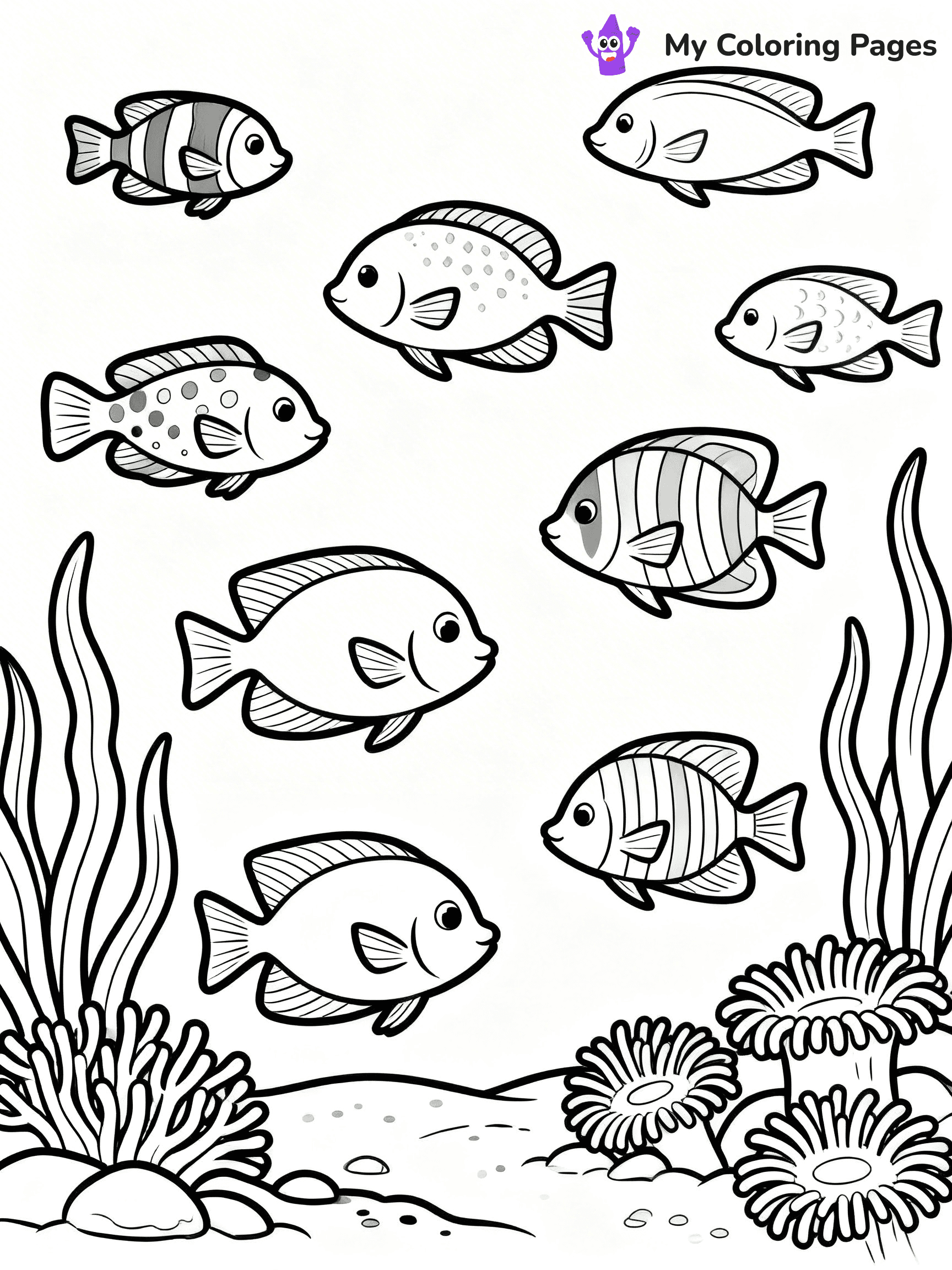 Underwater Coloring Pages - 7