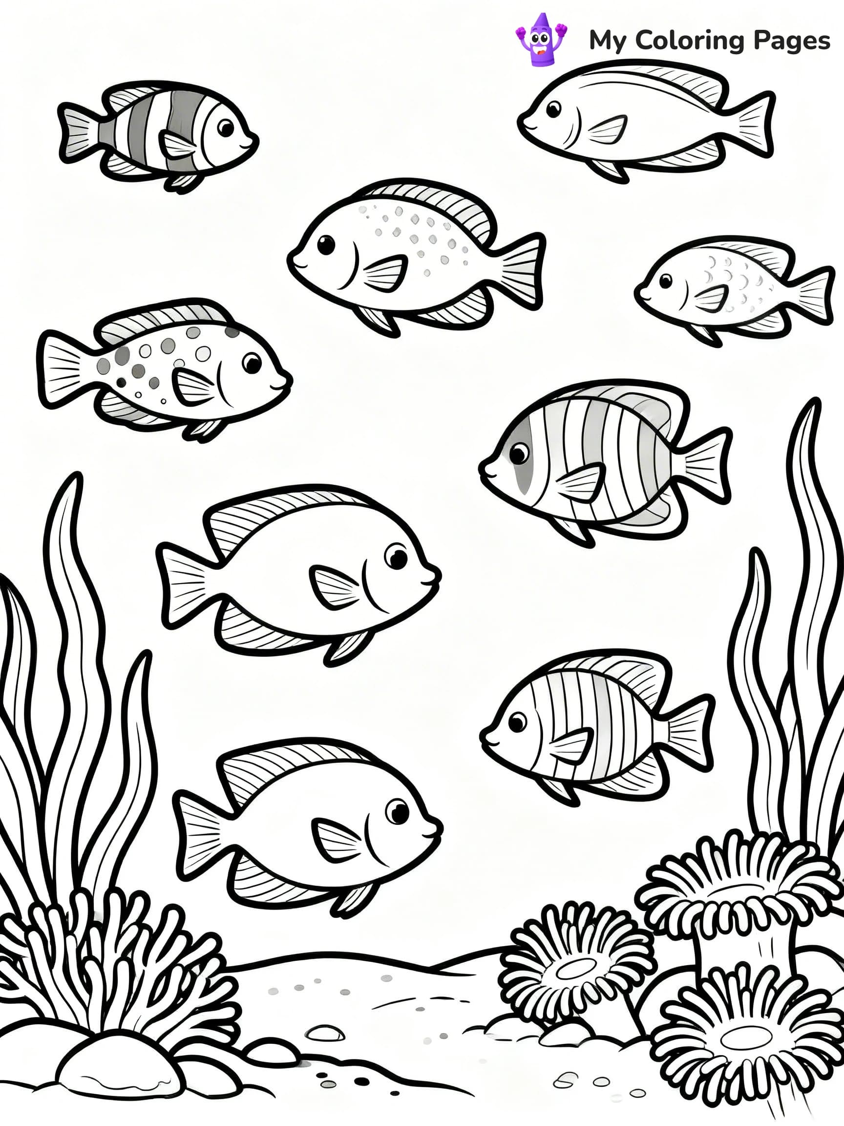 Underwater Coloring Pages - 7