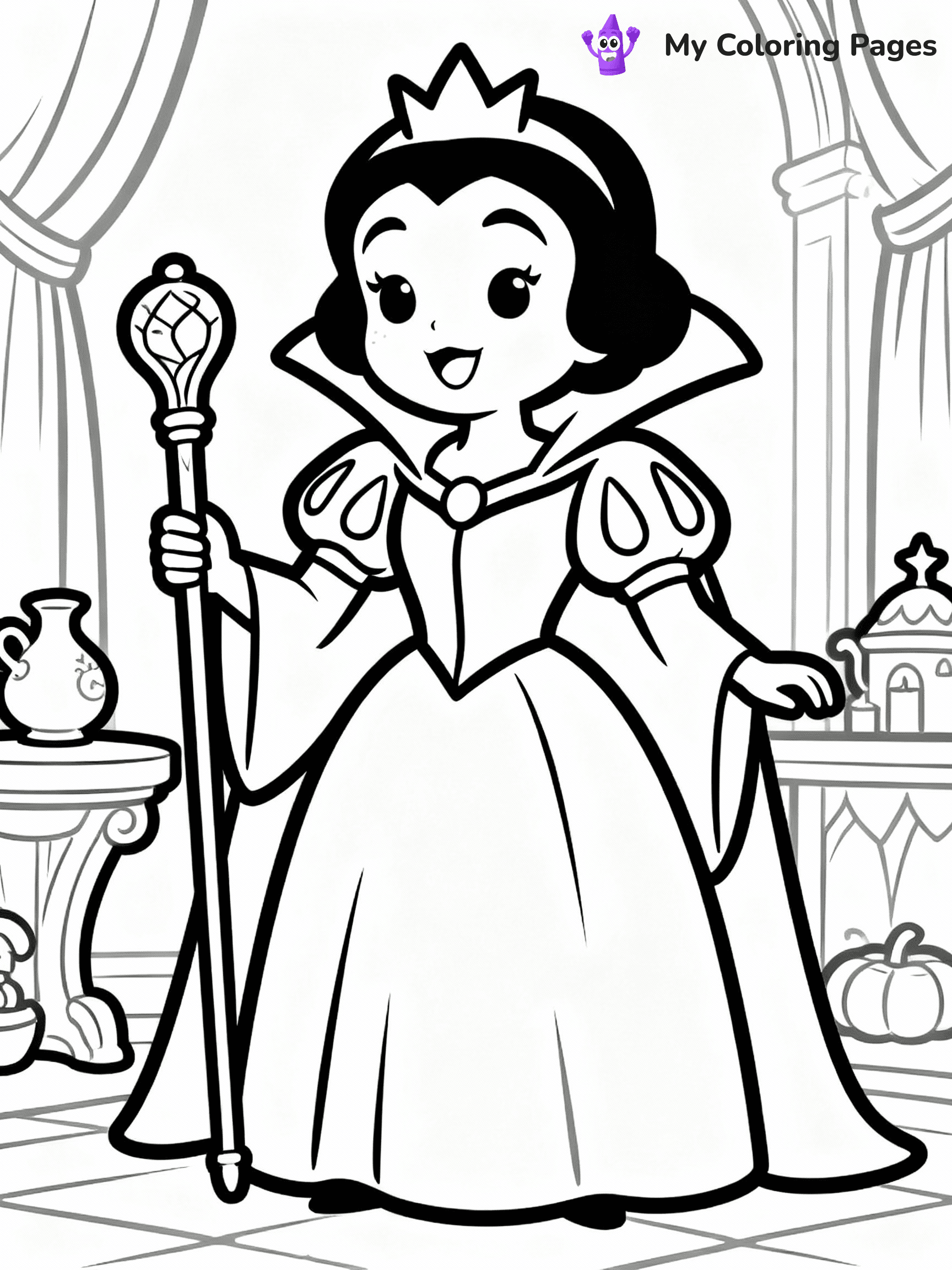 Snow White Coloring Pages - 33