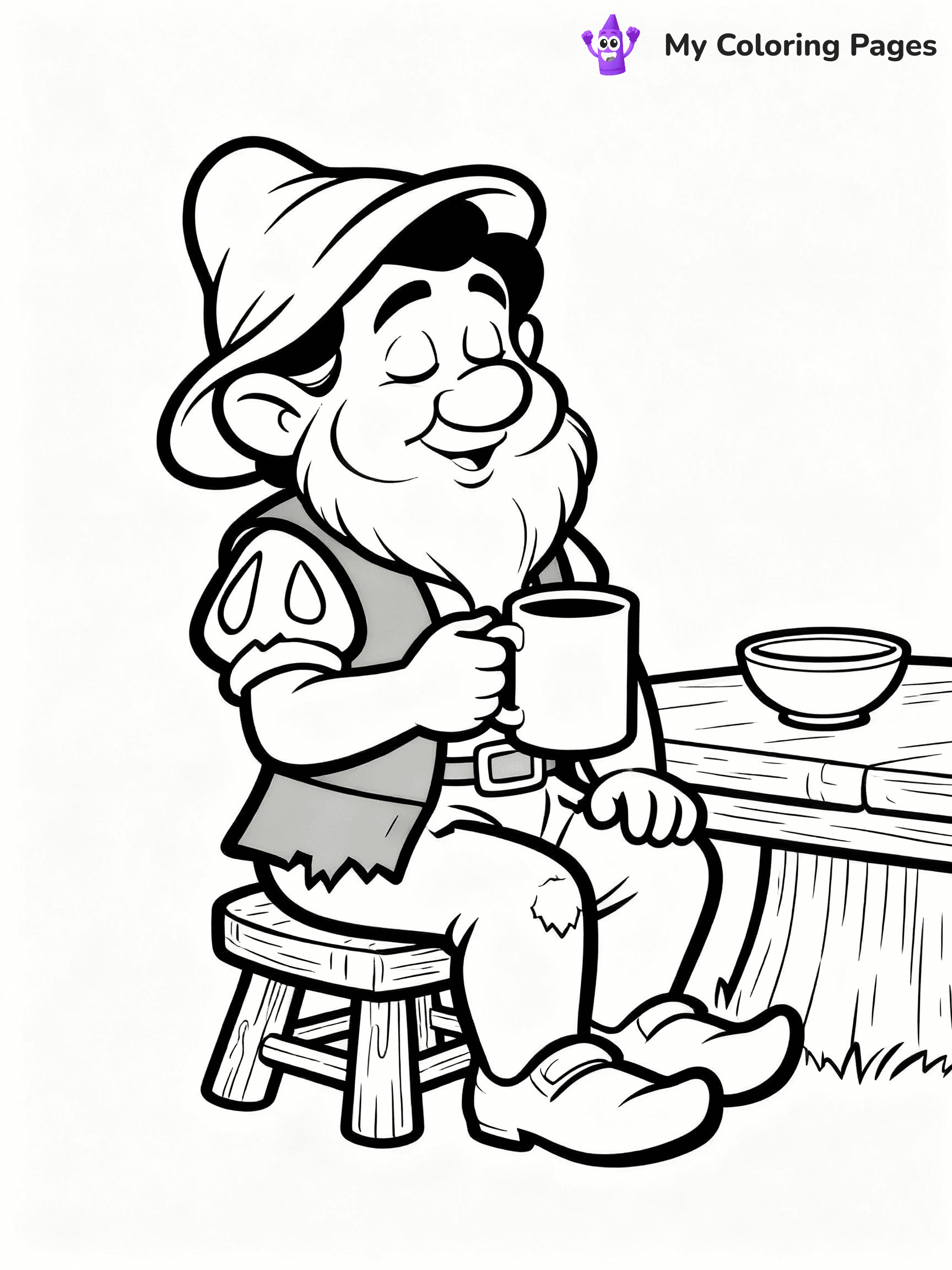 Snow White Coloring Pages - 23