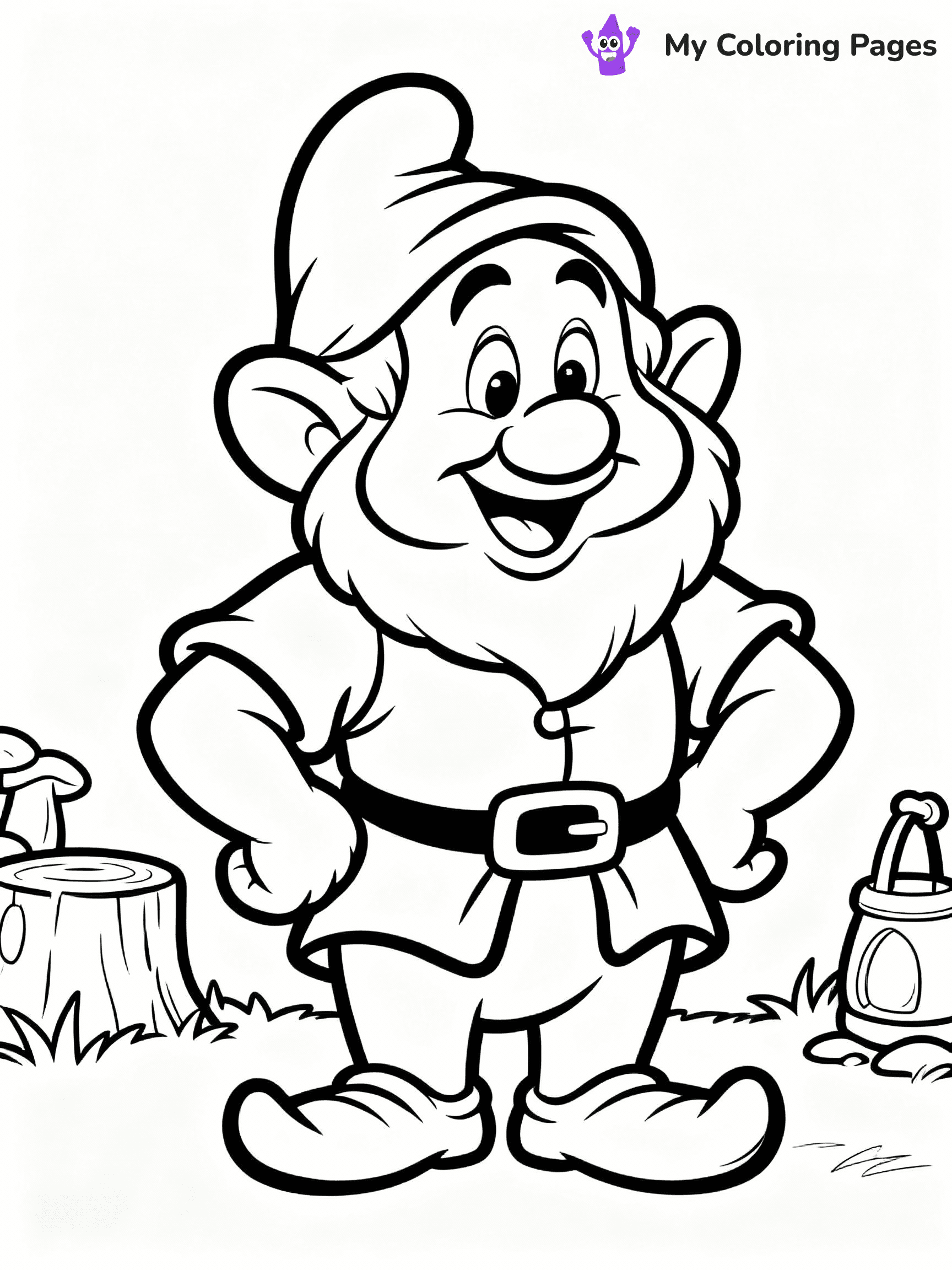 Snow White Coloring Pages - 18